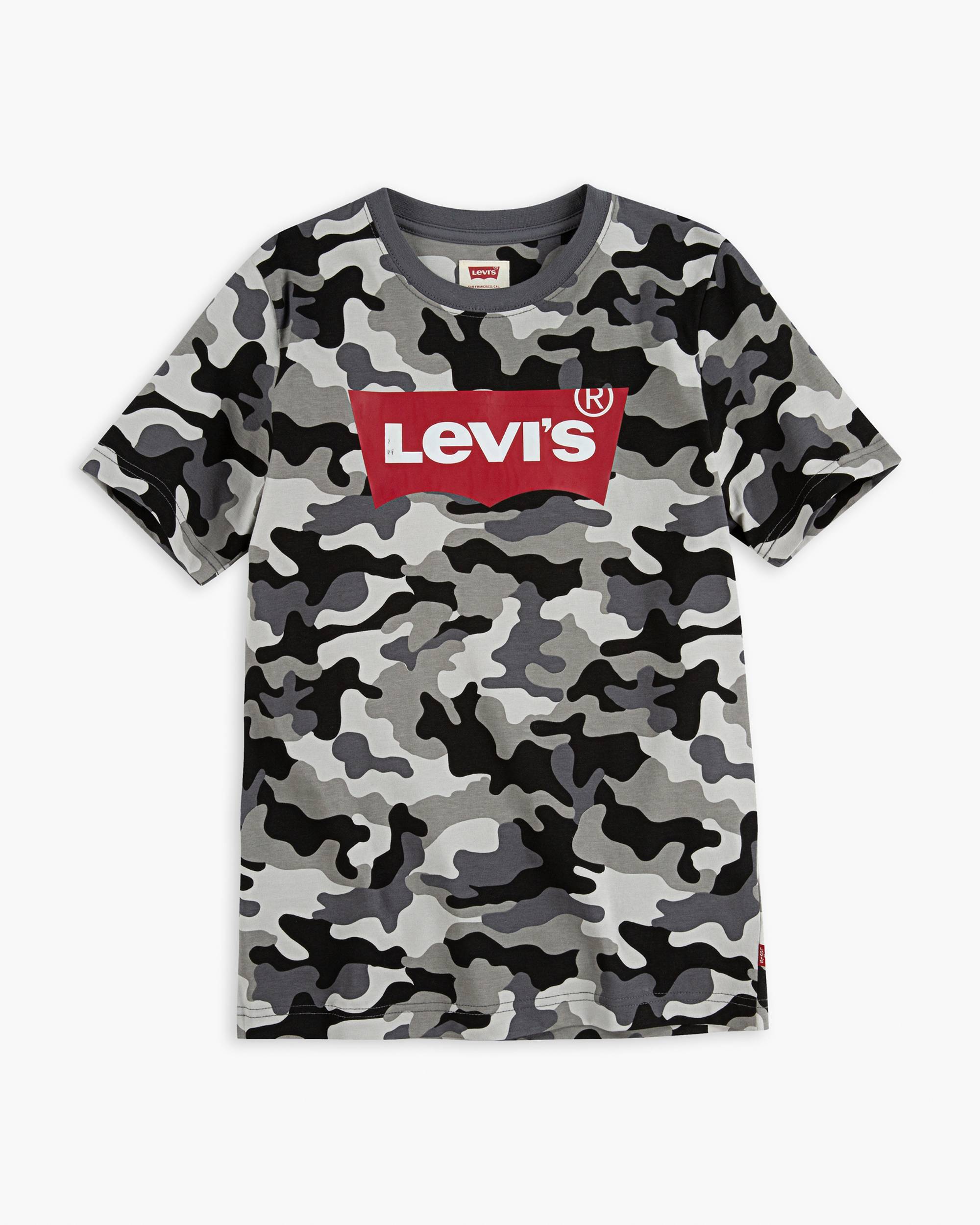 Big Boys Camo Levi's® Logo Tee Shirt 1