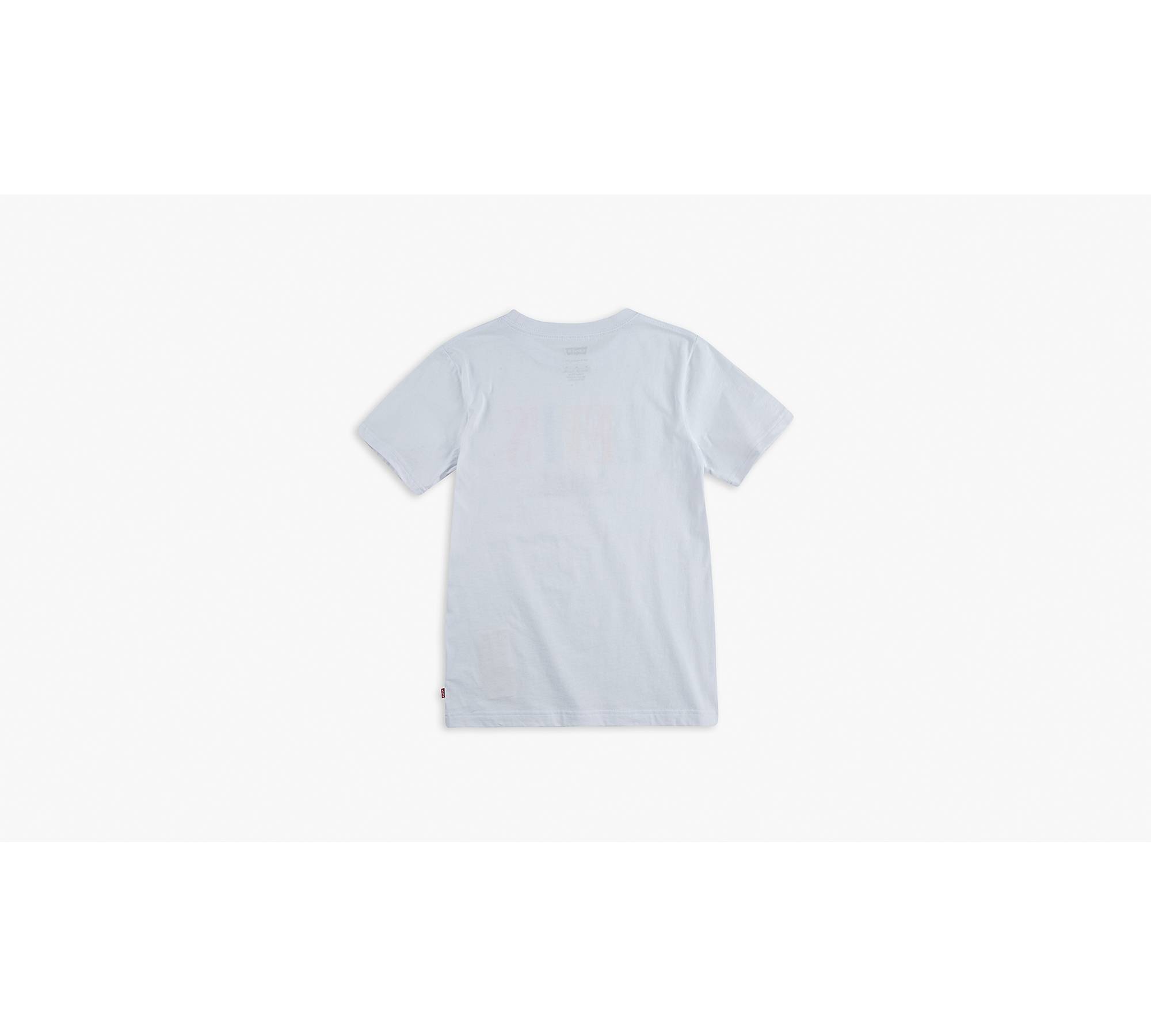 Big Boys S-xl Levi's® Serif Two-horse Tee Shirt - White | Levi's® US