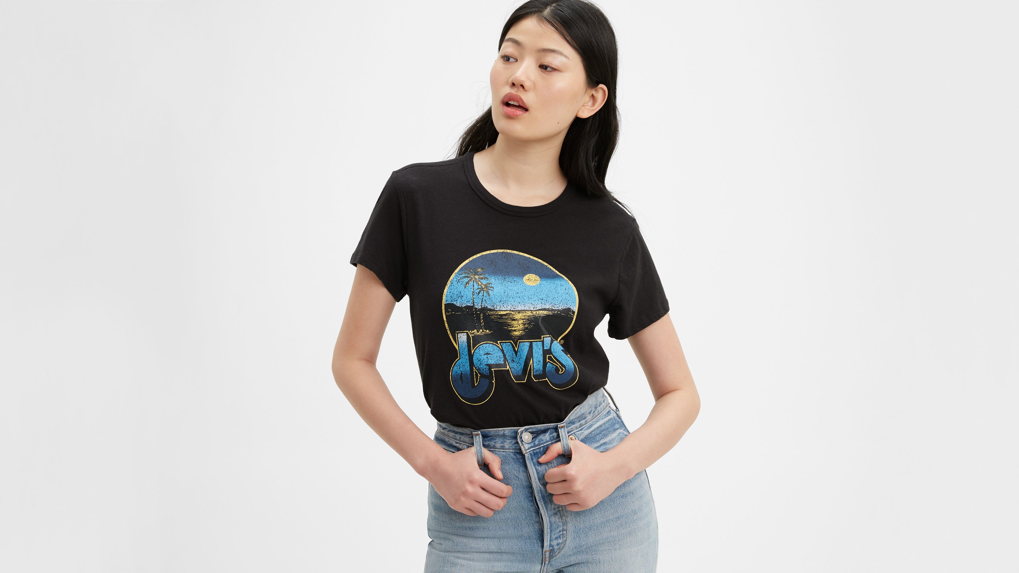 HERITAGE TEE SHIRT KNIT / WHT main image 0
