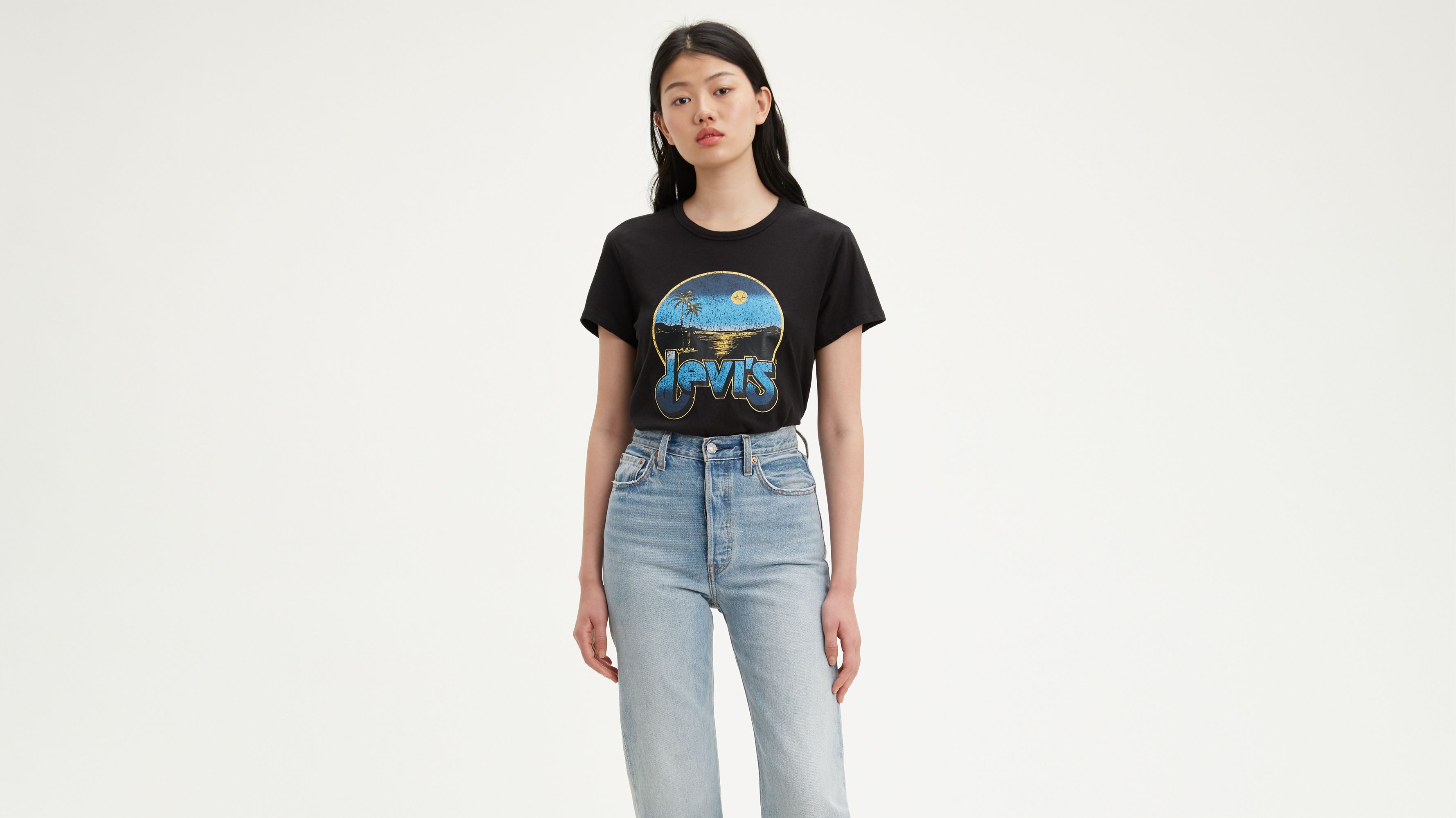 Onwijs Women's Shirts, Denim Blouses, Tank Tops & T-Shirts | Levi's® US HE-36