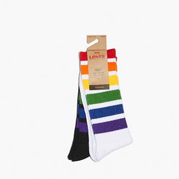 Levi's® Pride Vintage Cut Socks (2 Pack) 5