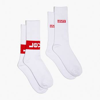 Chaussettes coupe traditionnelle Levi'sMD (Duopack) 1
