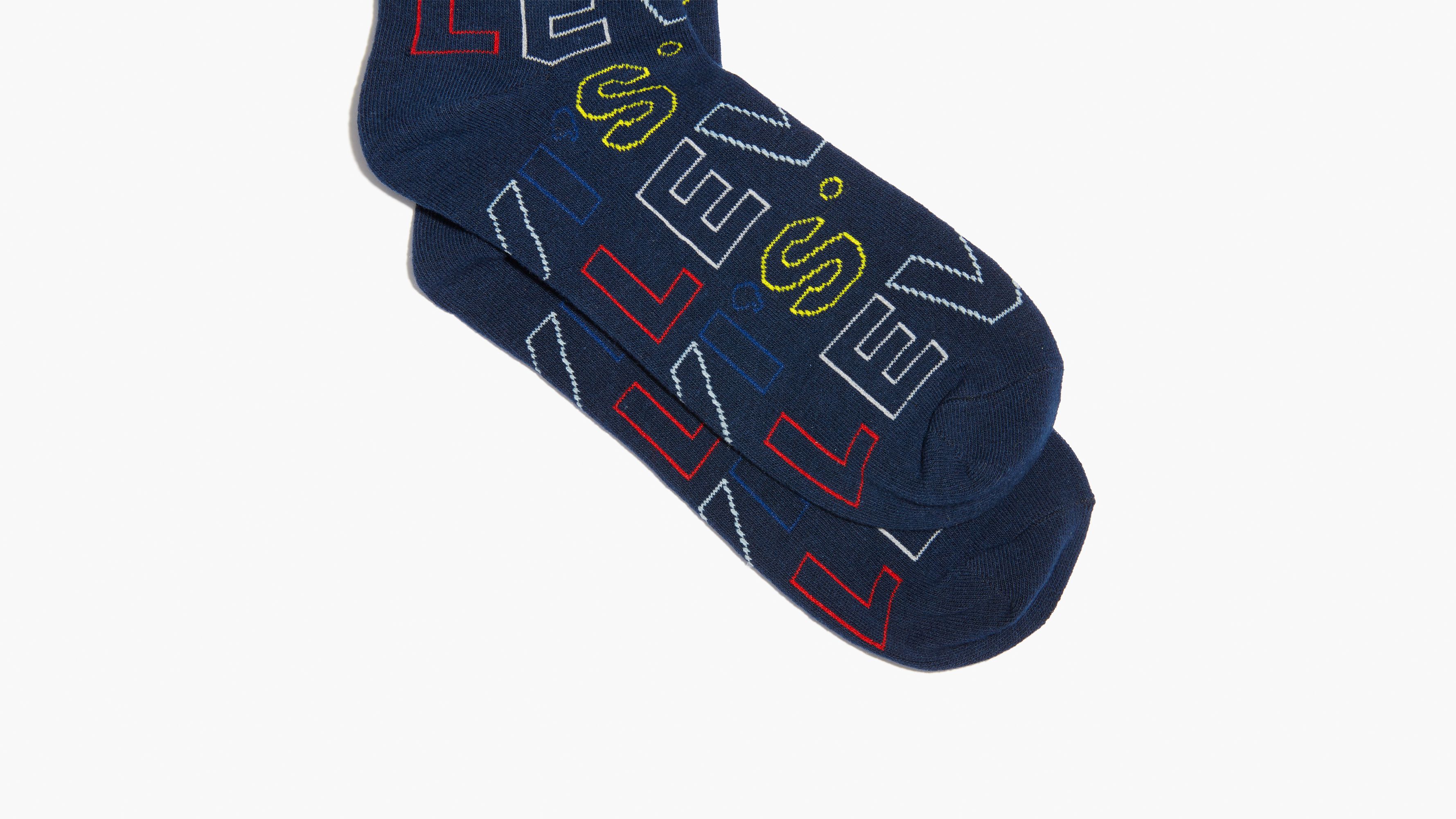Levi's® Regular Cut Socks (2 Pack) 3