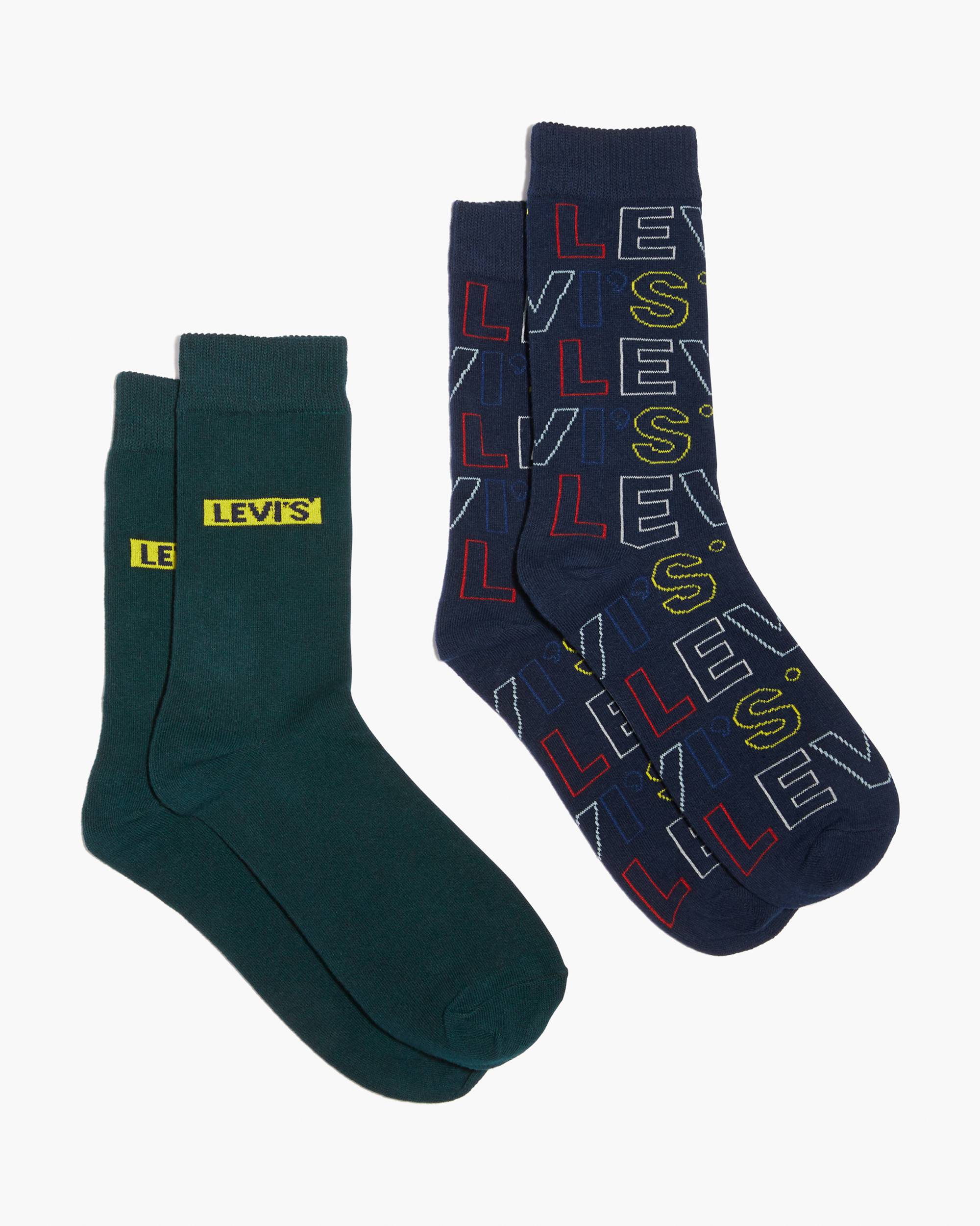 Levi's® Regular Cut Socks (2 Pack) 1
