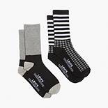 Levi's® Regular Cut Socks (2 Pack) 1