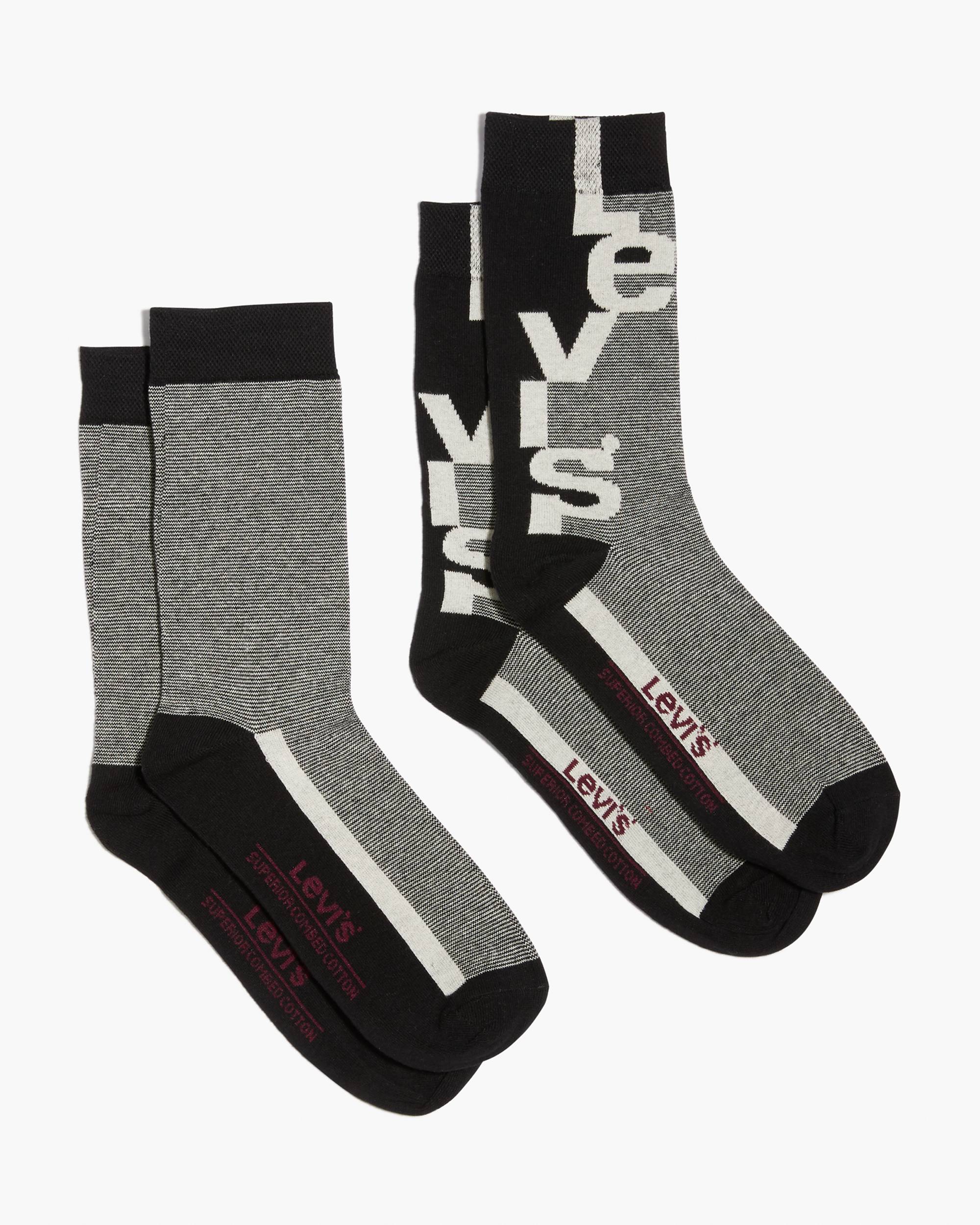 Levi's® Regular Cut Socks (2 Pack) 1
