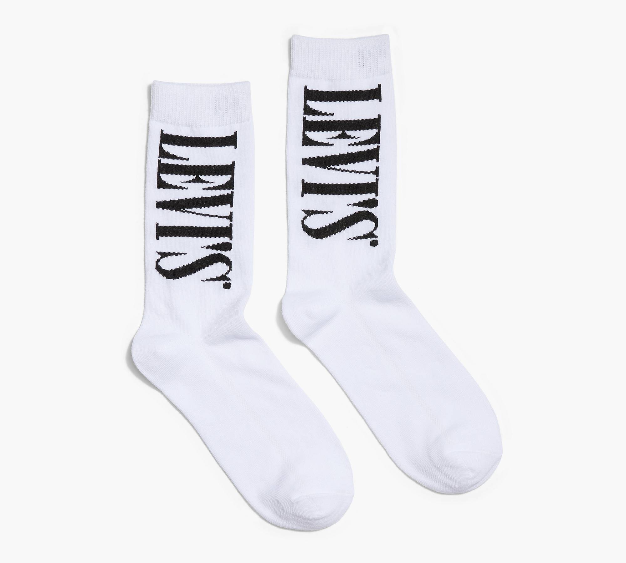 Levi's® Crew Cut Socks (2 Pack) - Multi-color | Levi's® US