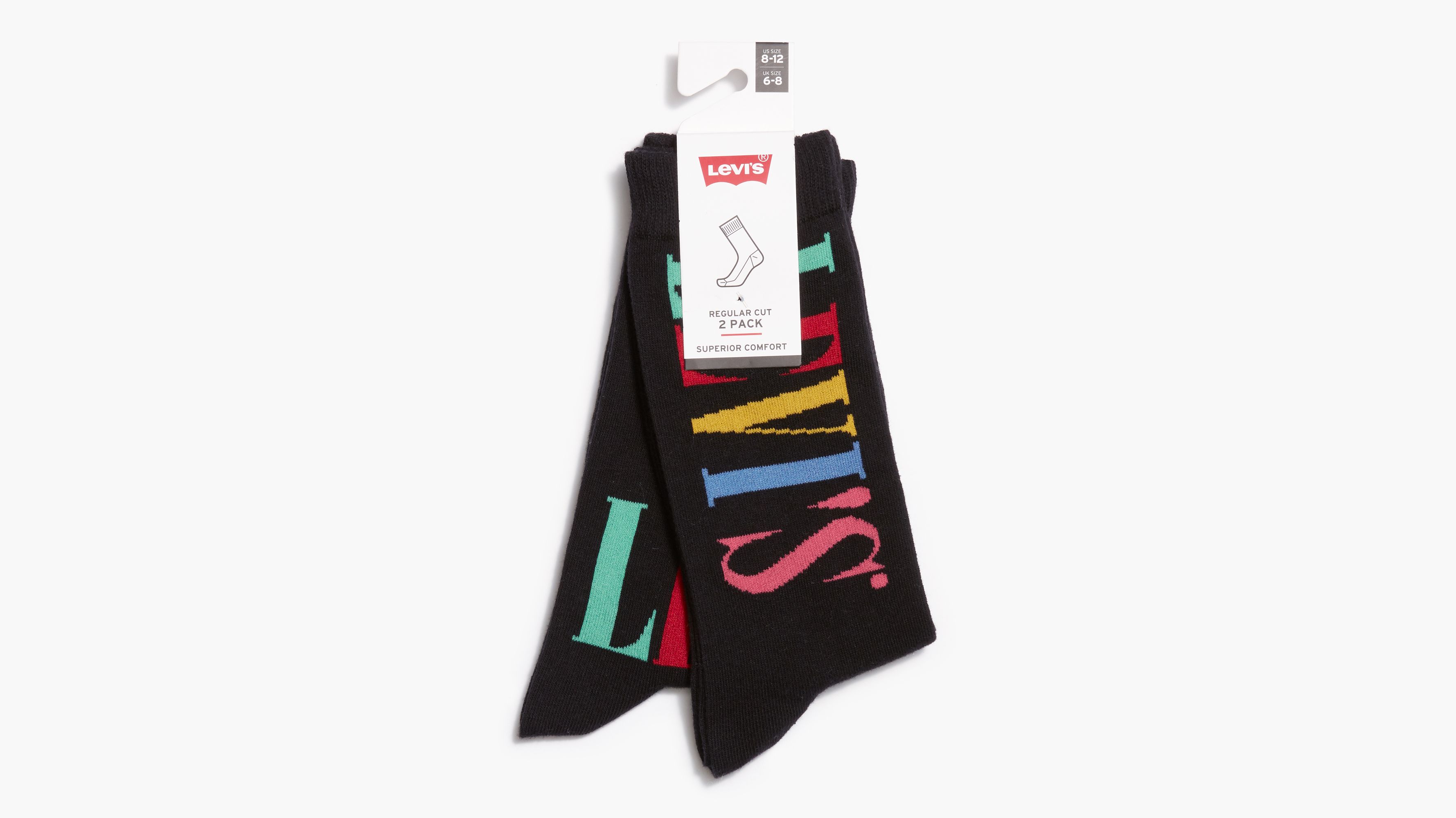 Levis socks size guide deals