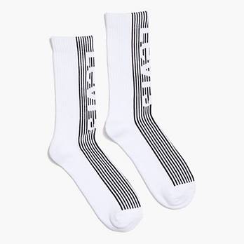 Levi's® Logo Crew Cut Socks (2 Pack) 2