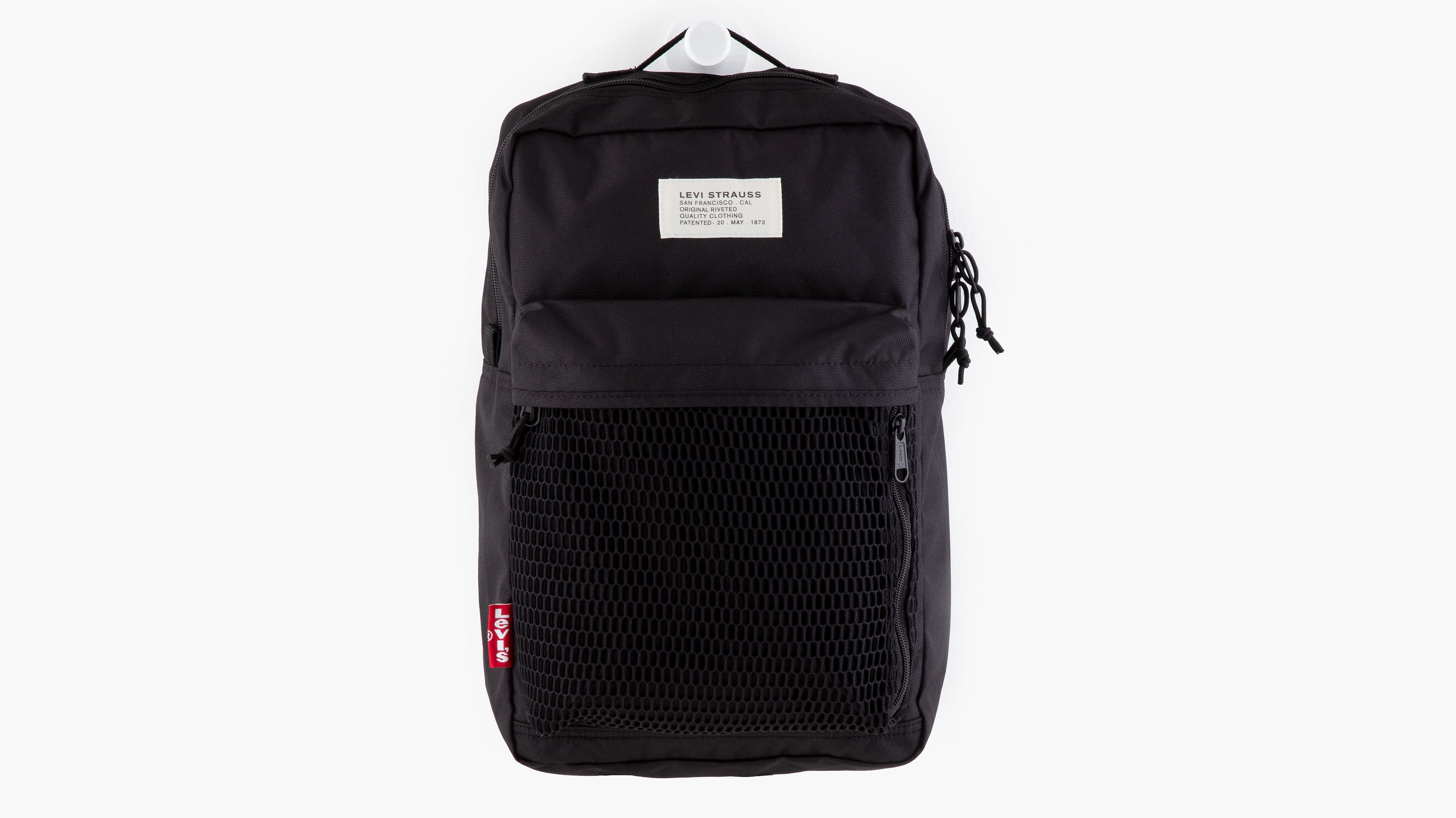 levis backpack leather