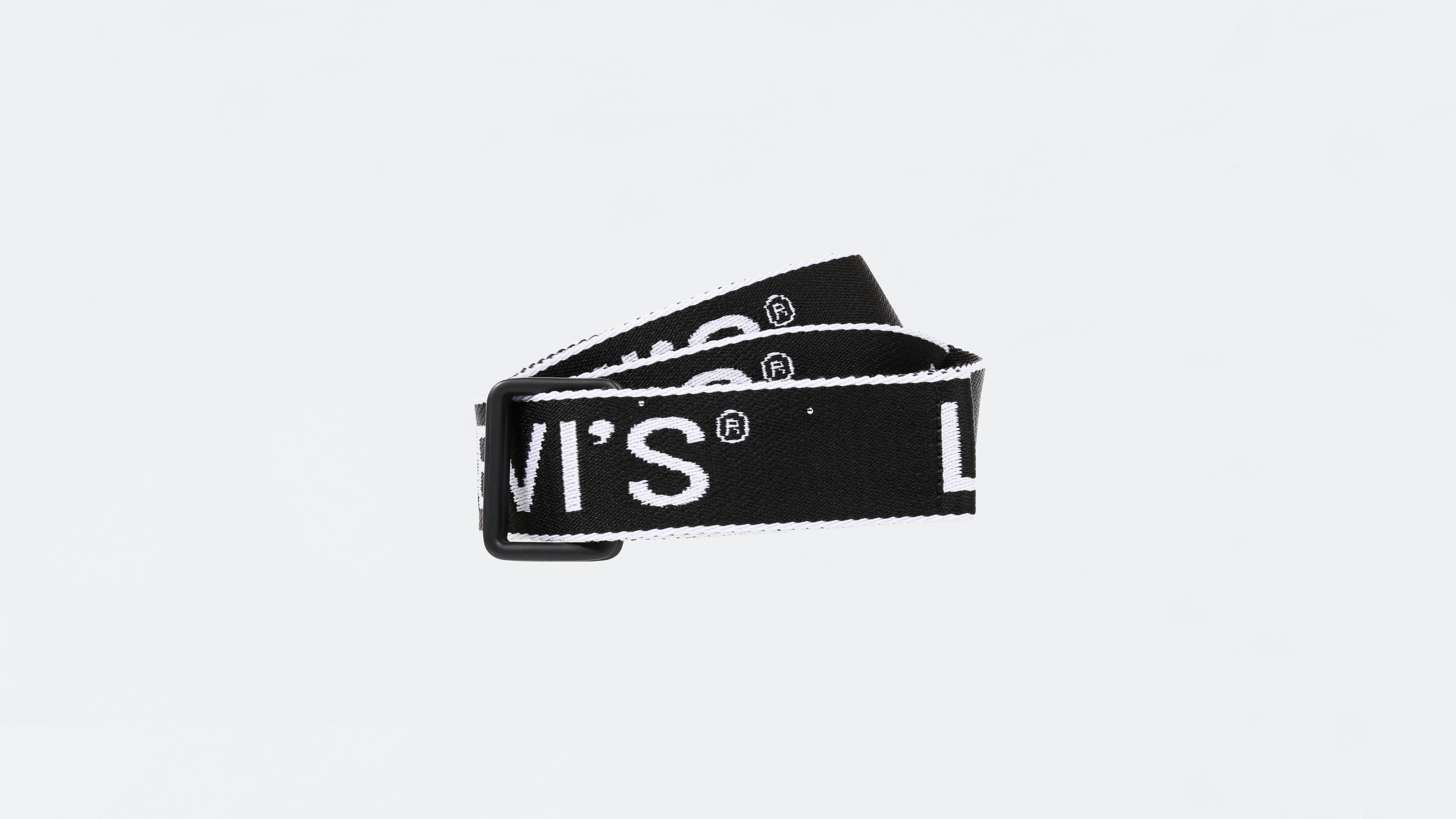 Tonal Logo Web Belt - Black | Levi's® CZ