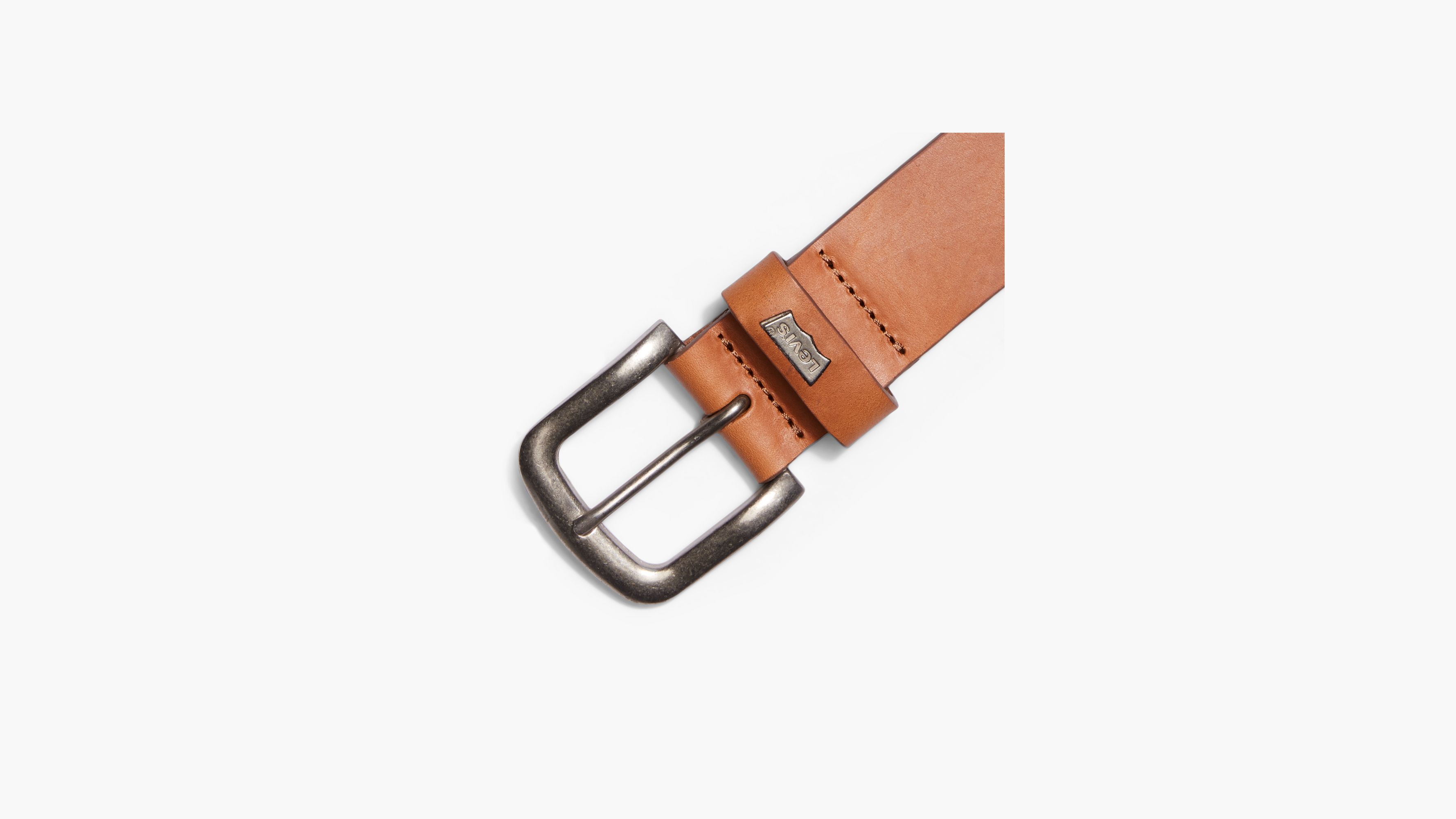 levi's tan leather belt