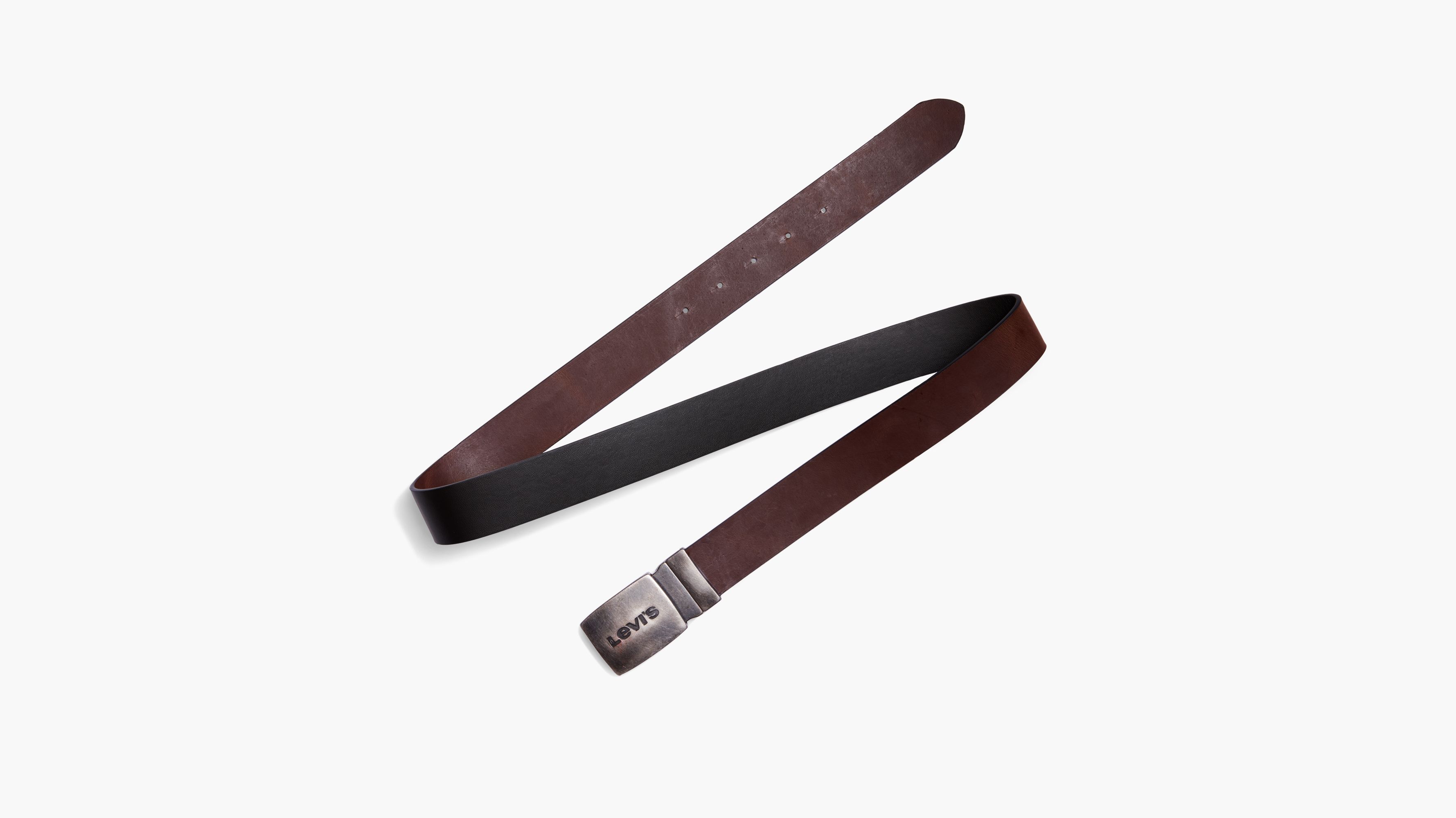 Levi's plaque hot sale belt