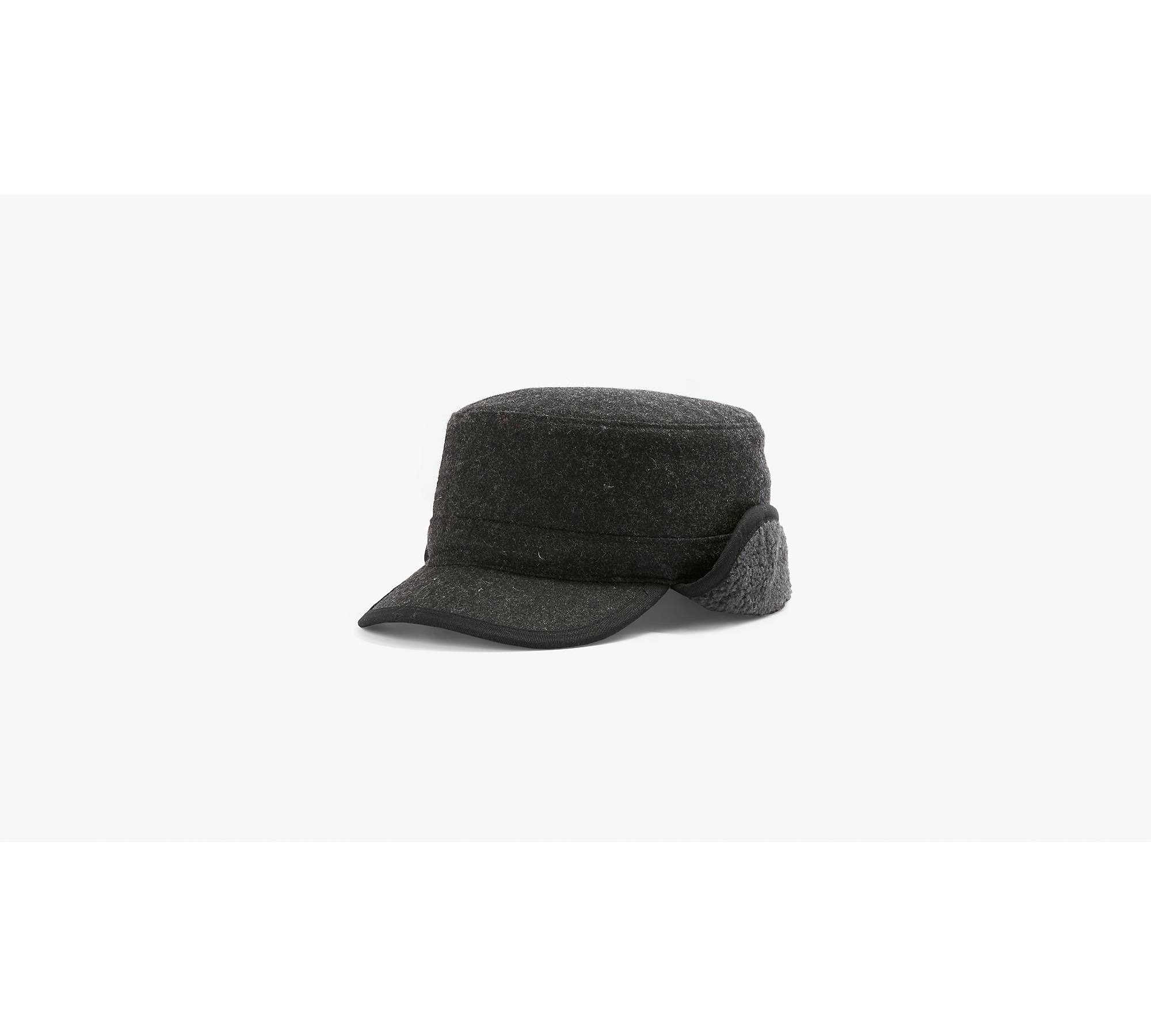 Winter Plaid Trapper Hat - Grey | Levi's® US