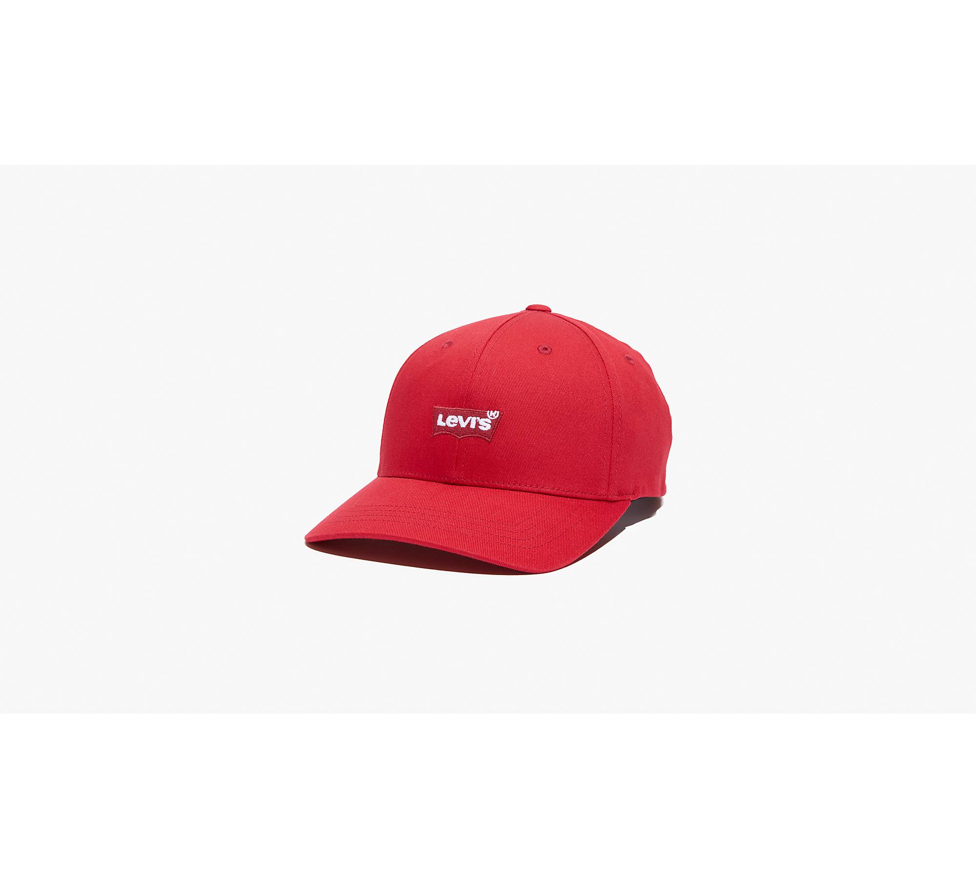 Levi's® Logo Flex Fit Baseball Hat - Red