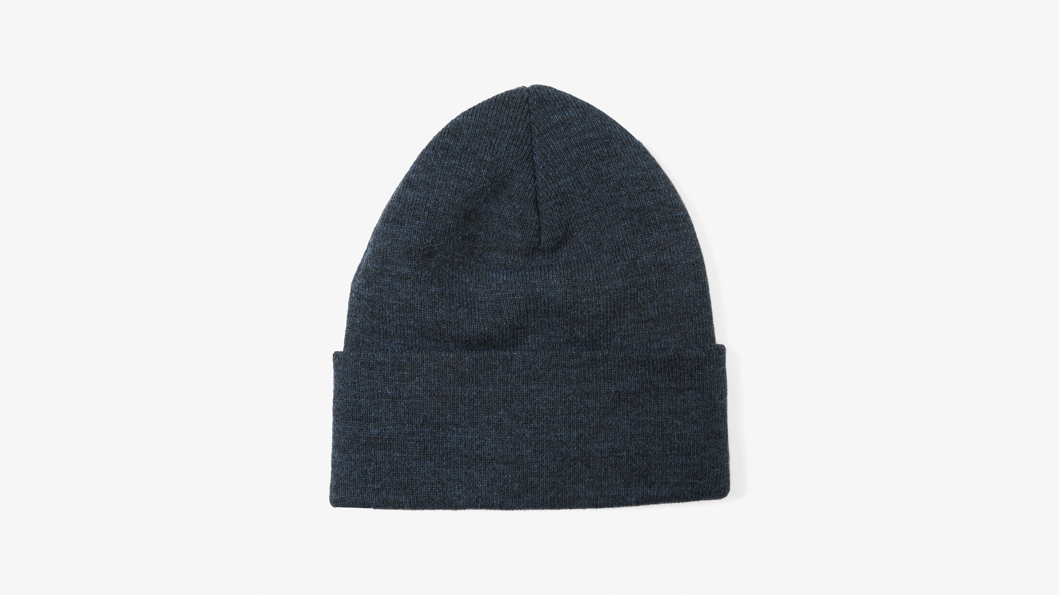 Levi's® Logo Embroidered Slouchy Beanie - Blue | Levi's® US