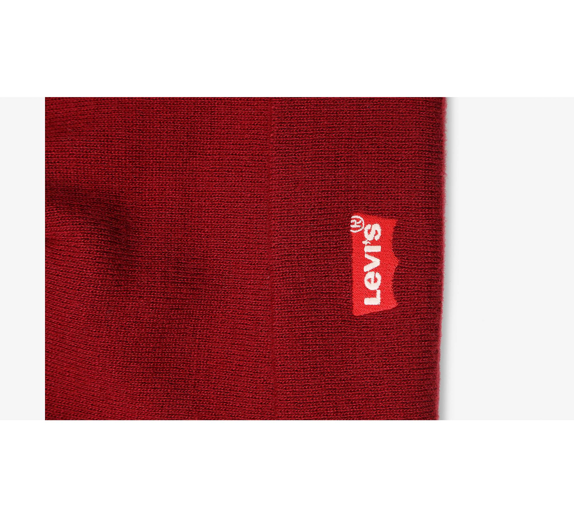 Levi's New Slouchy Beanie W Red - Bonnet - Homme