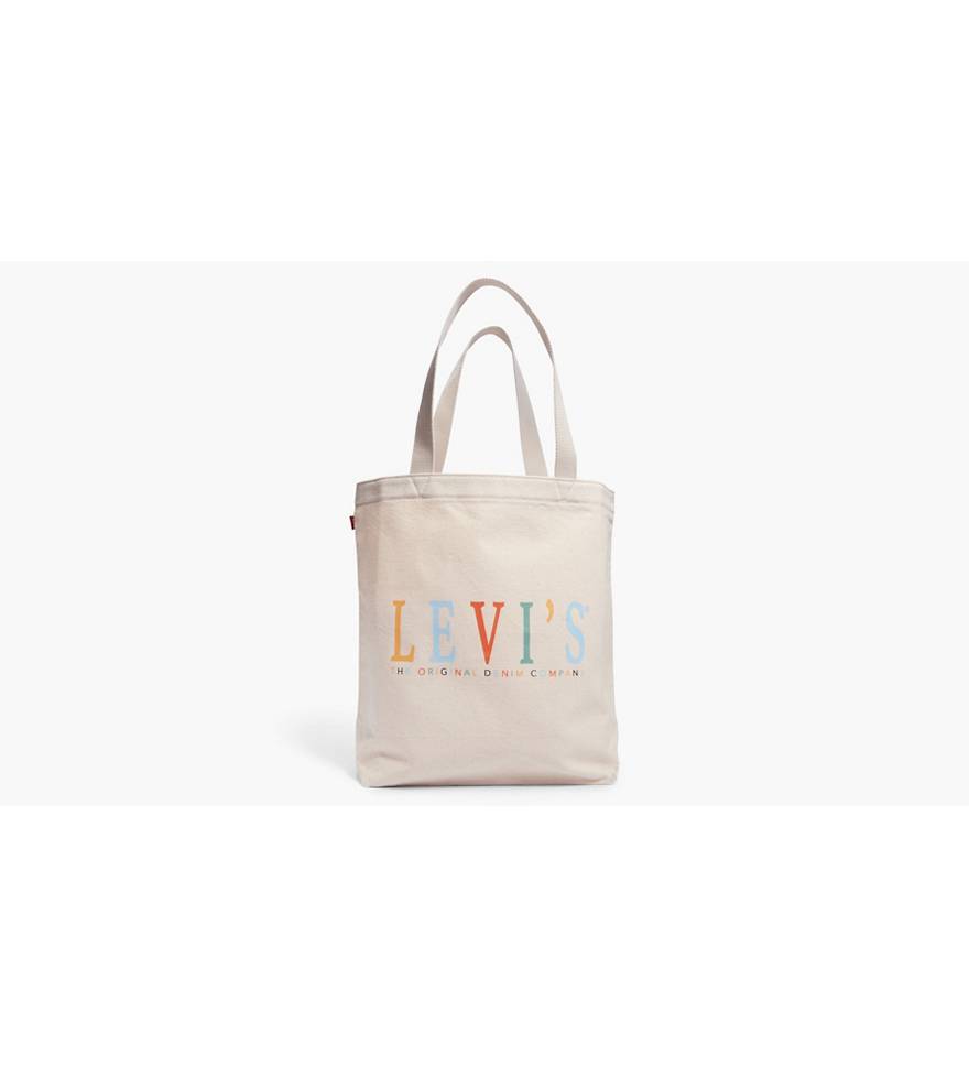 Levi’s® Rainbow Logo Tote Bag - White | Levi's® US