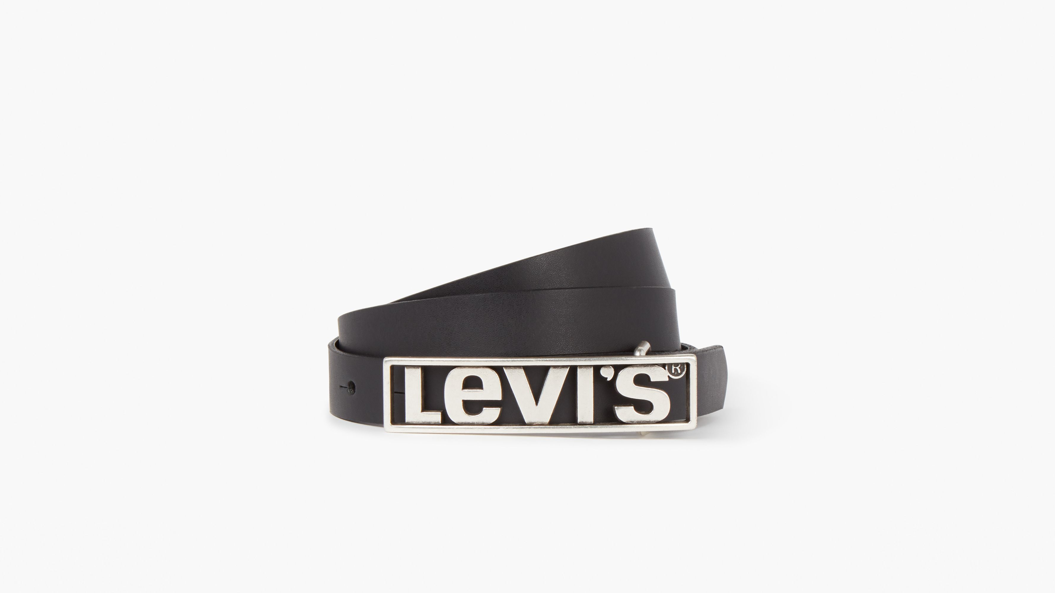 levi's plaque belt