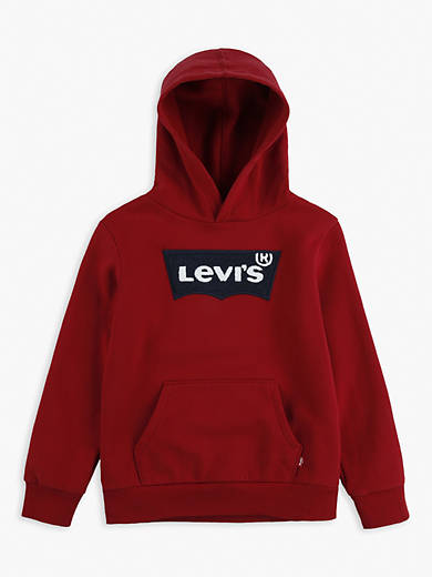 Boys Levi/'s Classic Everyday Top Embroidered Hoodie Sizes Age from 10 to 17 Yrs