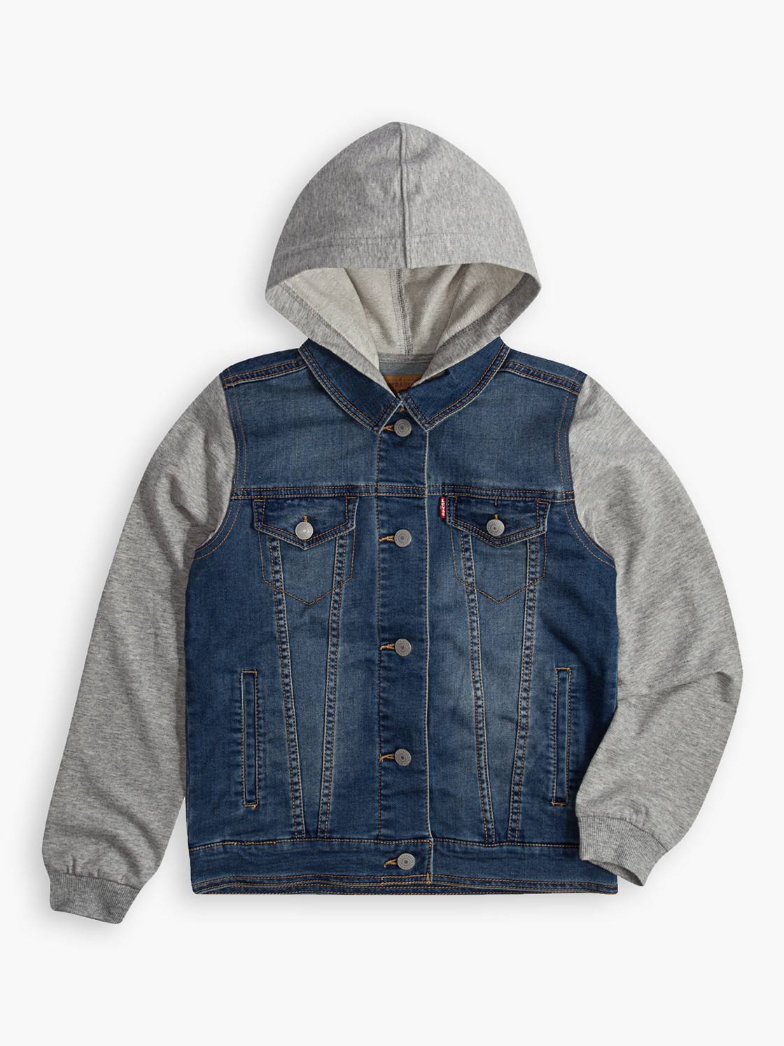 Hybrid Trucker Jacket Big Boys S-XL 1