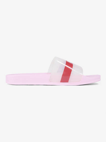 levi's - June Baby Tab Slide Sandal - Rosa / Regular Pink