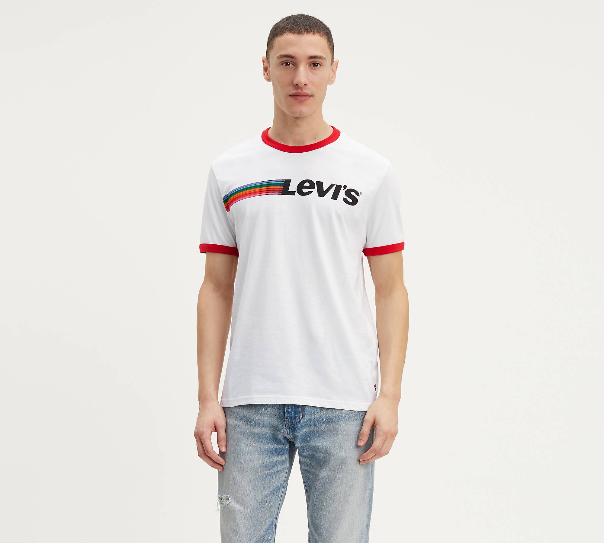 Levi’s® Logo Ringer Tee Shirt 1