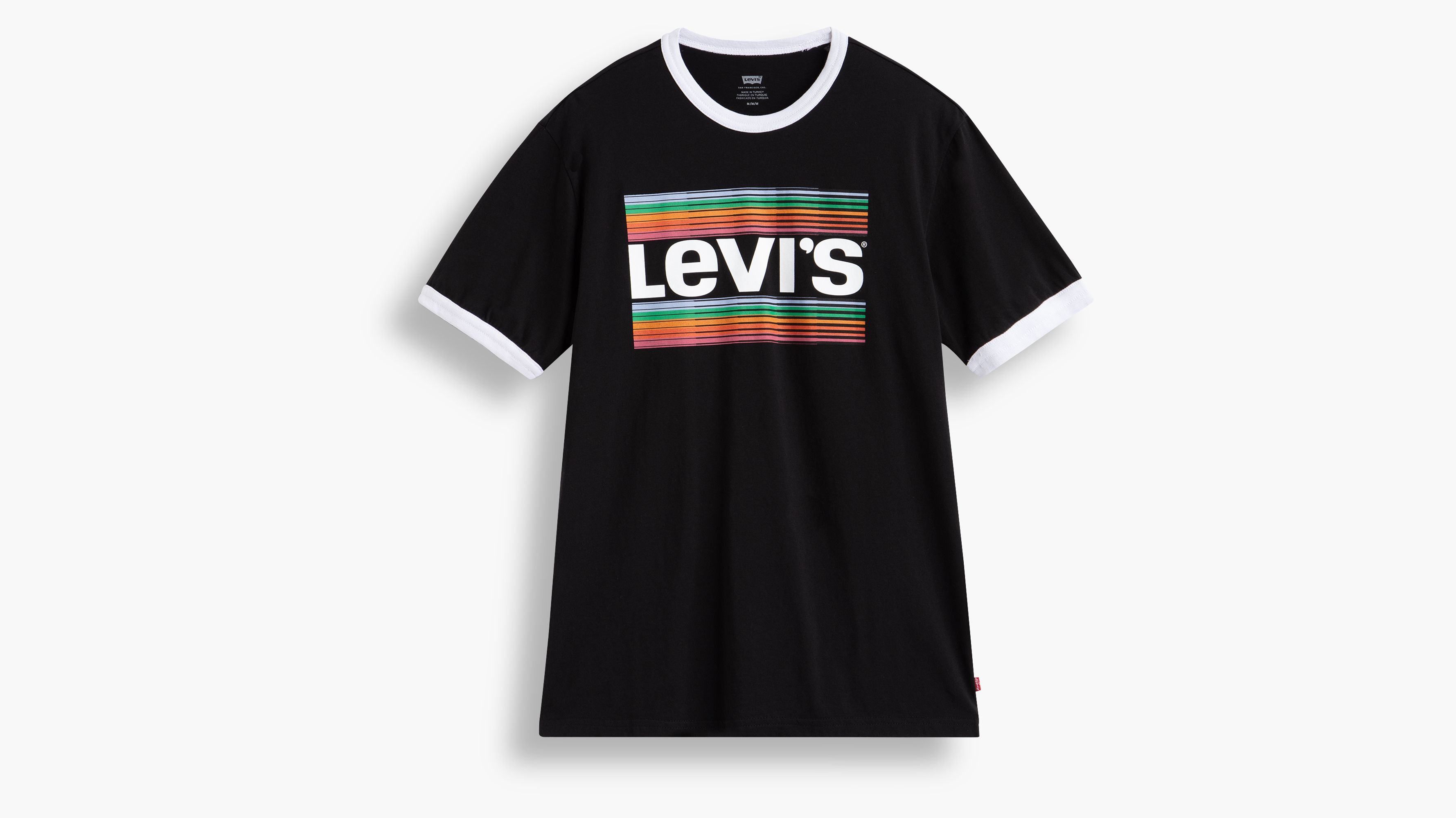 Mens Levi's Sportswear Logo Tee Shirt T-Shirt Black White Grey 