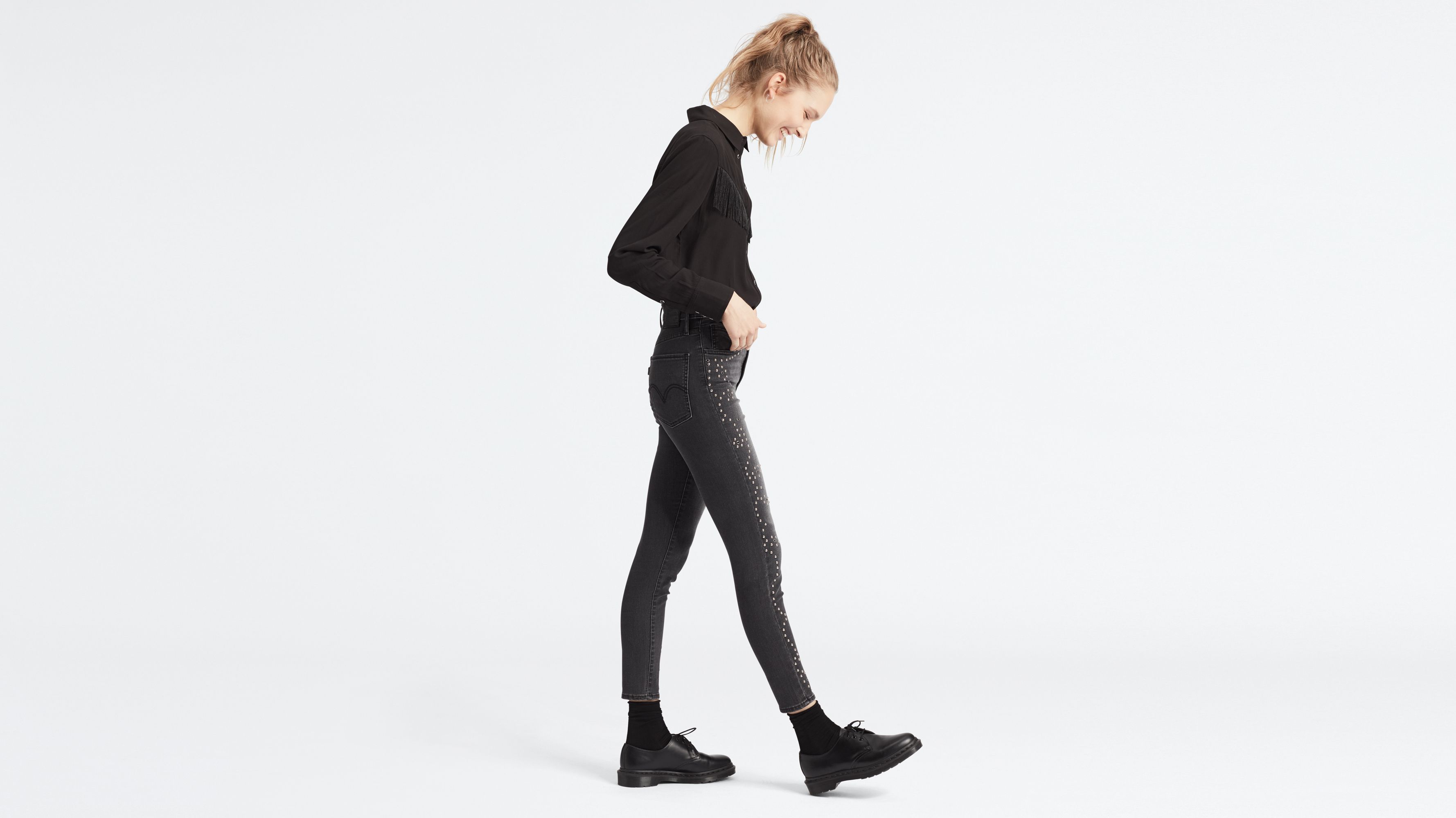 levi's mile high ankle skinny