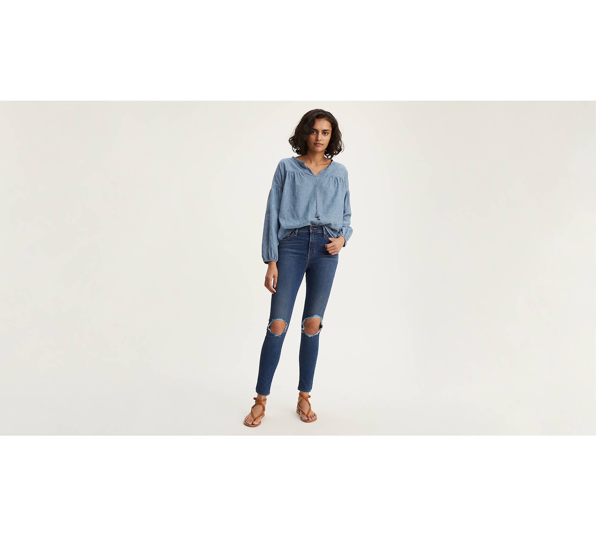 720 High Rise Super Skinny Women's Jeans - Medium Wash