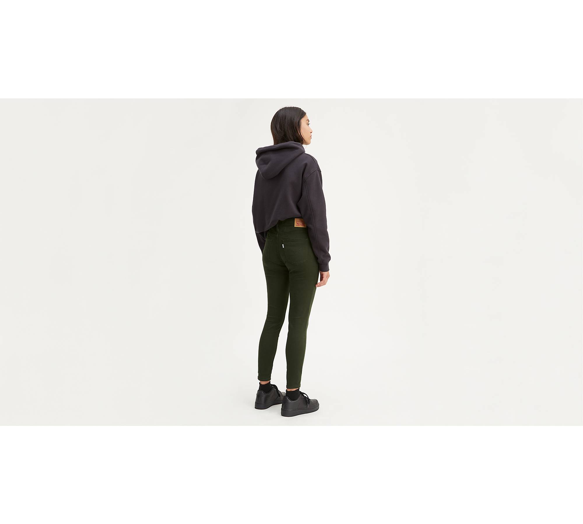 720 High Rise Super Skinny Colored Women's Jeans - Green | Levi's® CA