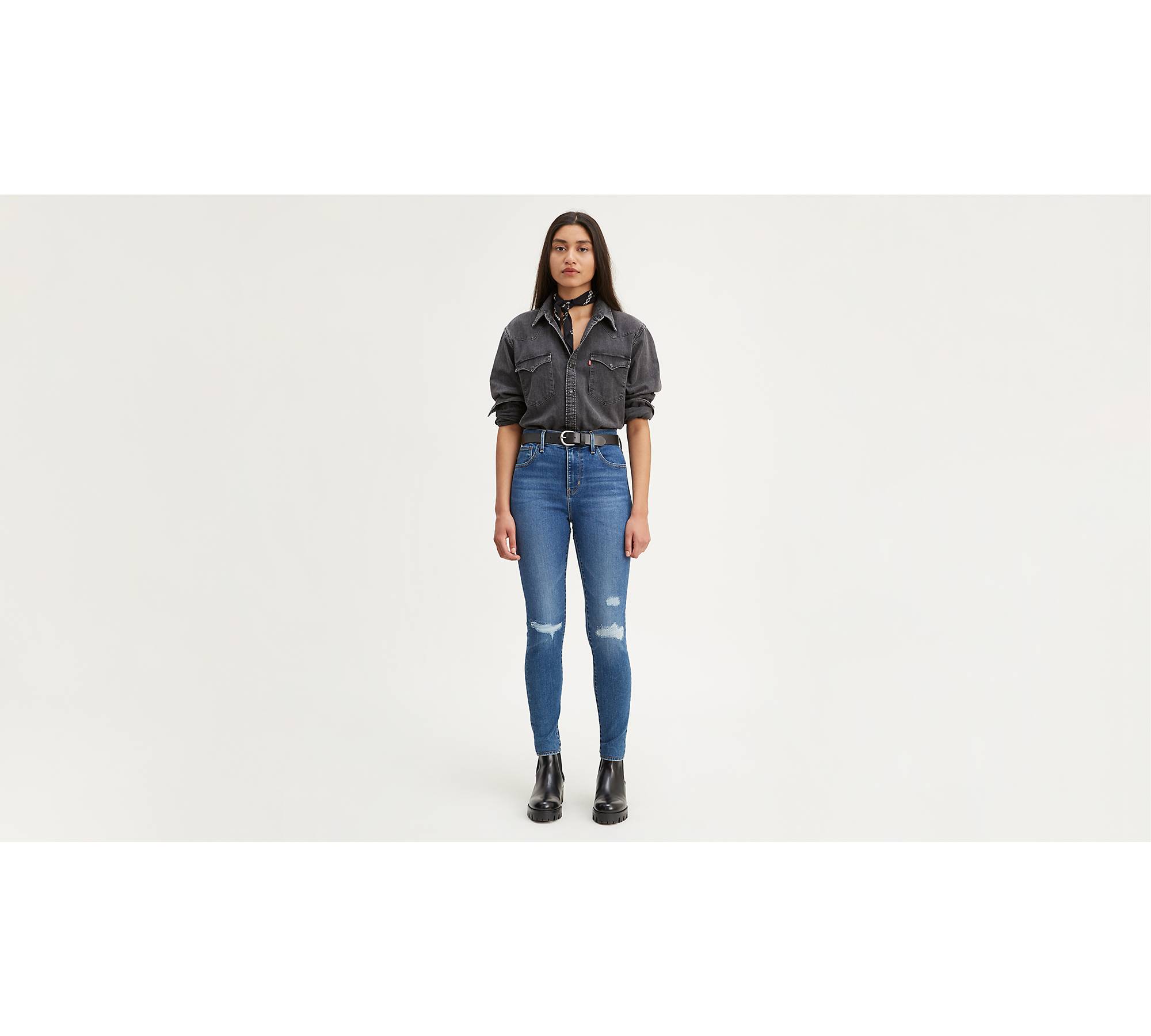 720 High Rise Super Skinny Warm Women's Jeans - Medium Wash | Levi's® US