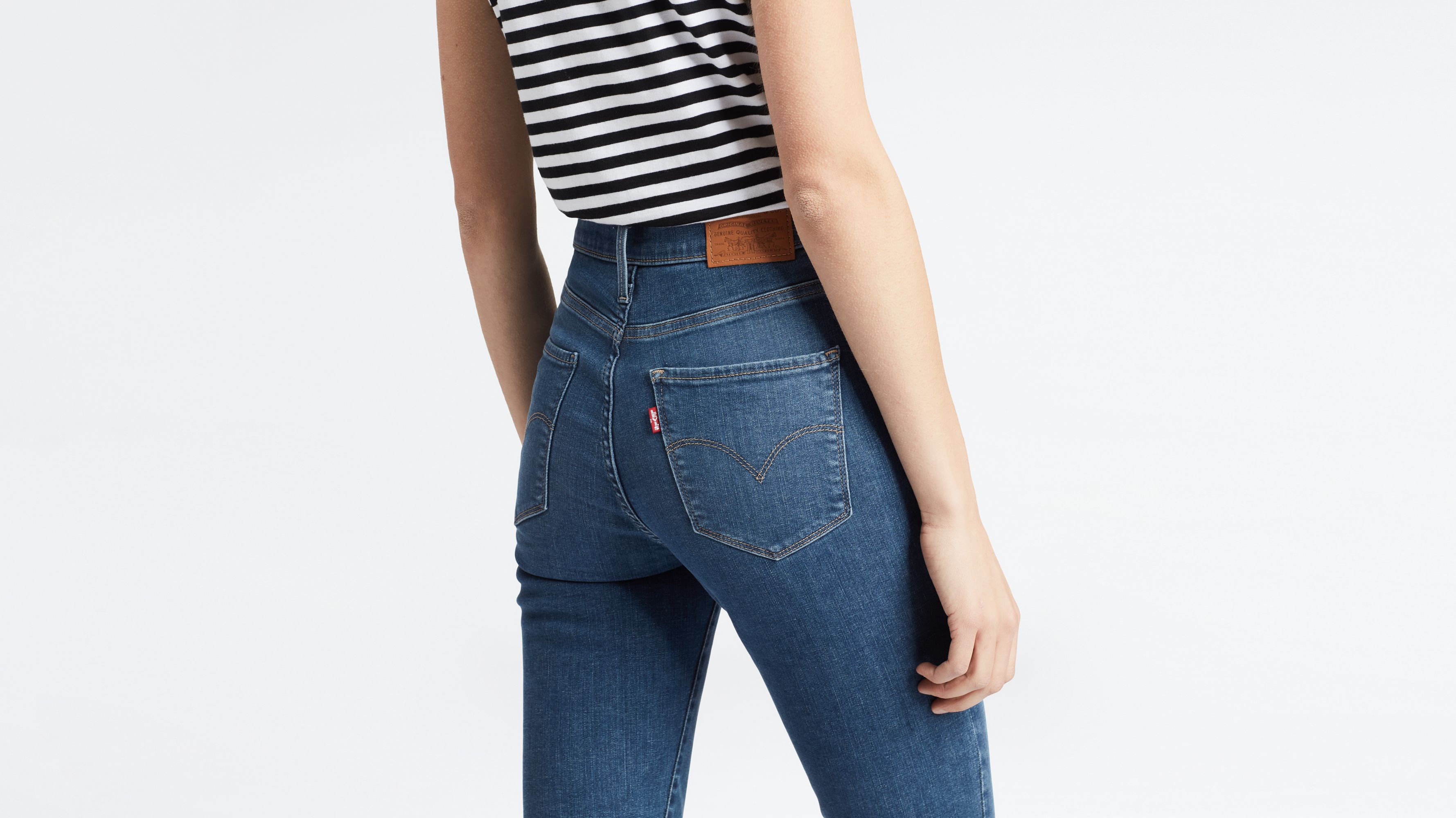 levis jeans high waist skinny