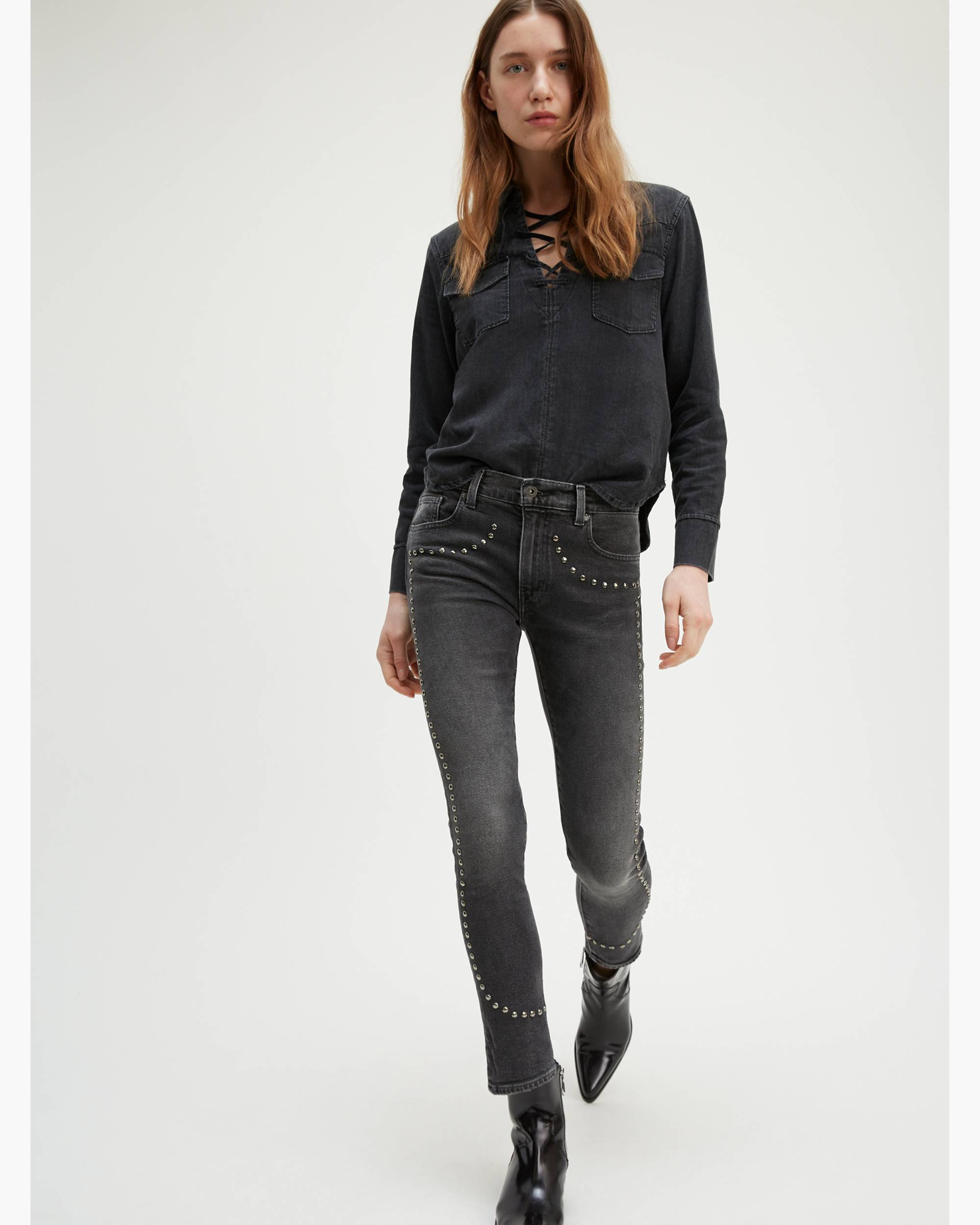 Cigarette Women's Jeans 5