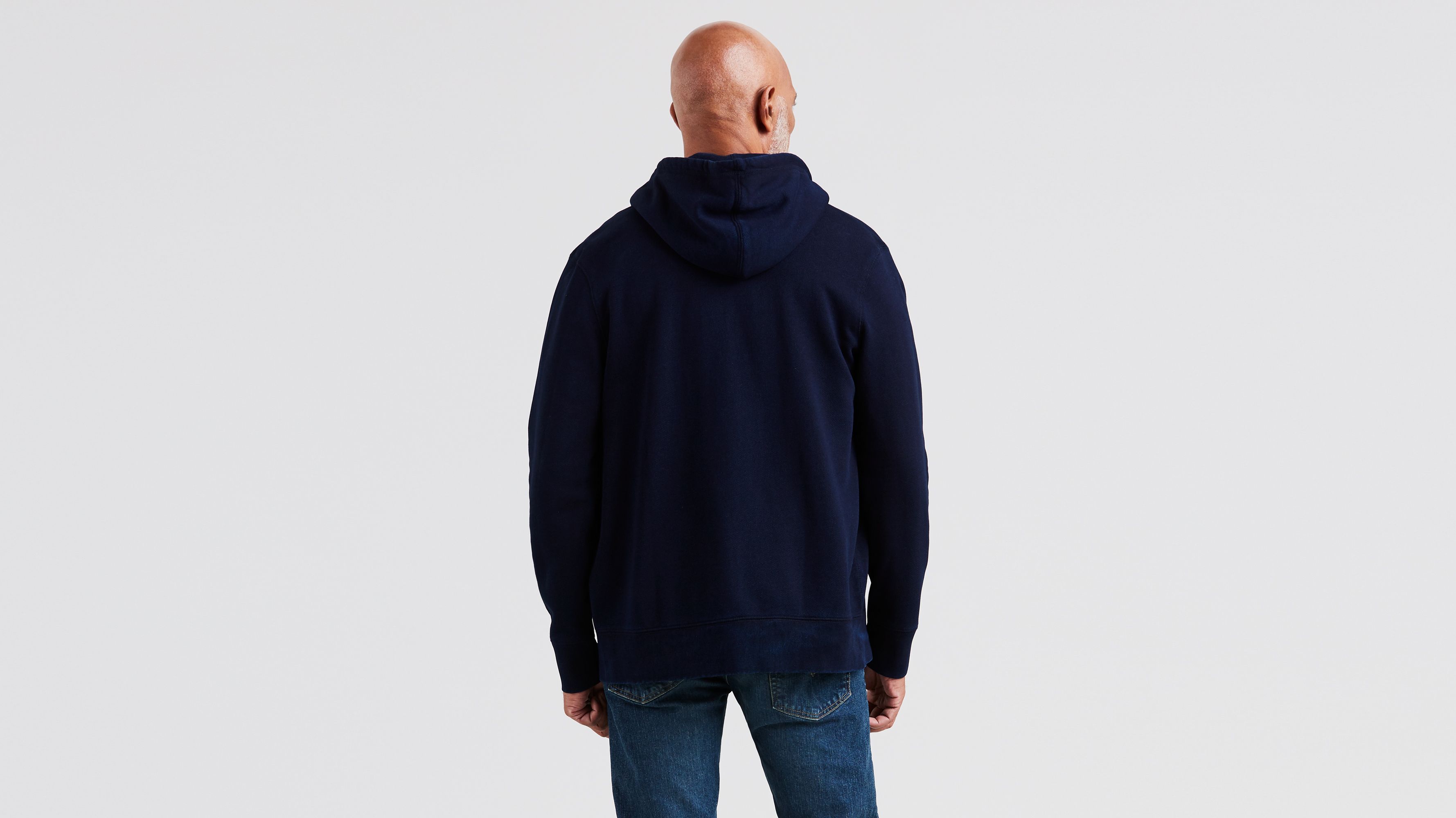 levis full zip hoodie