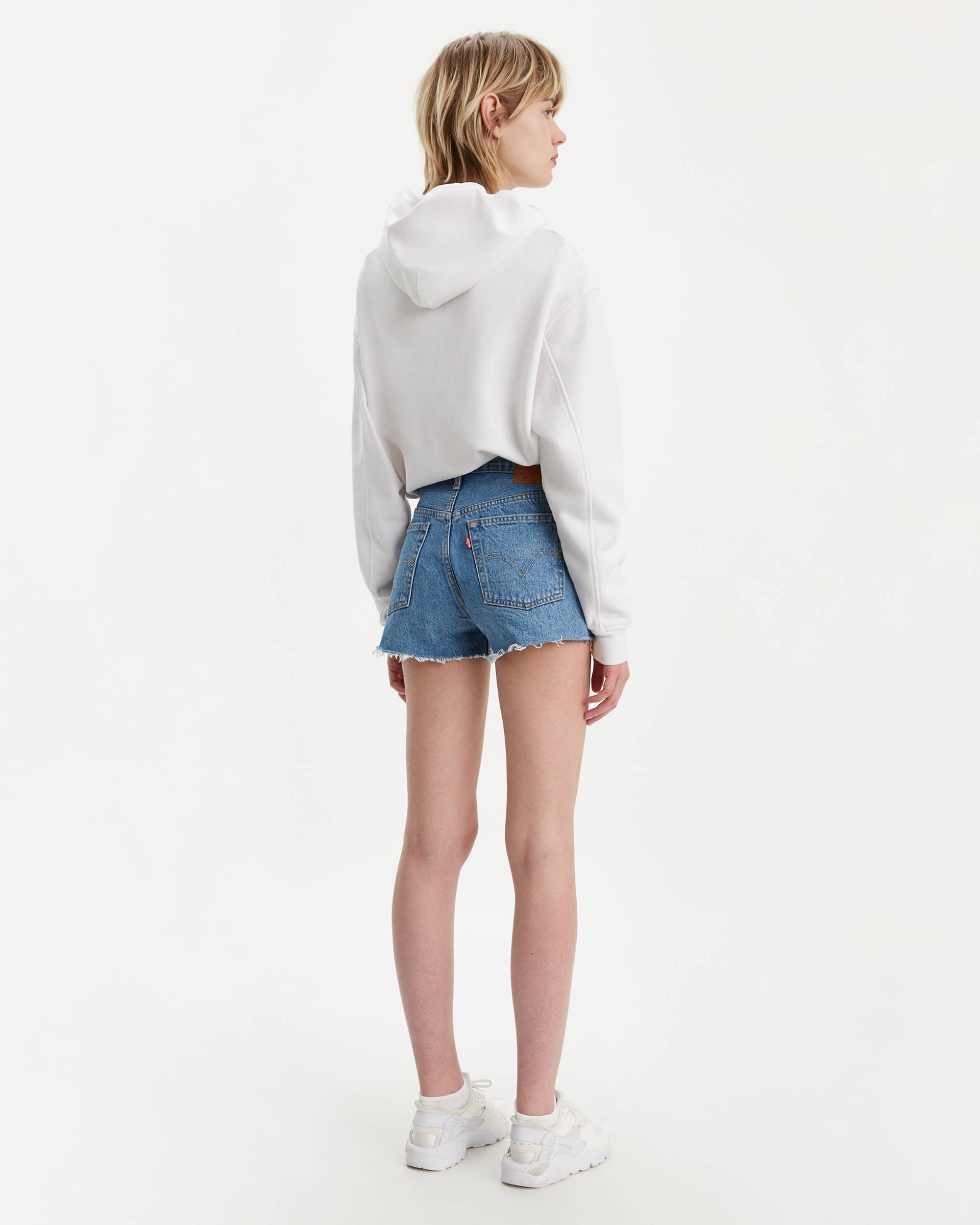 501® High Rise Embroidered Shorts 3