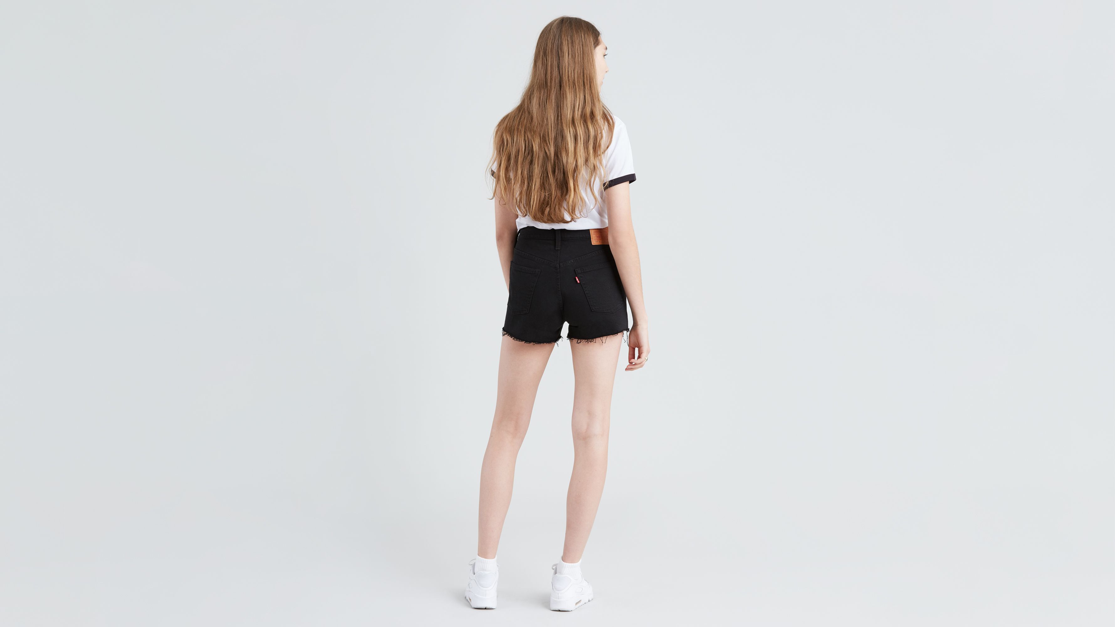 black levi 501 shorts womens