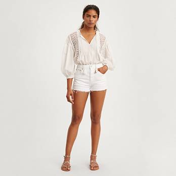 501® Original Women's Shorts - White | Levi's® US