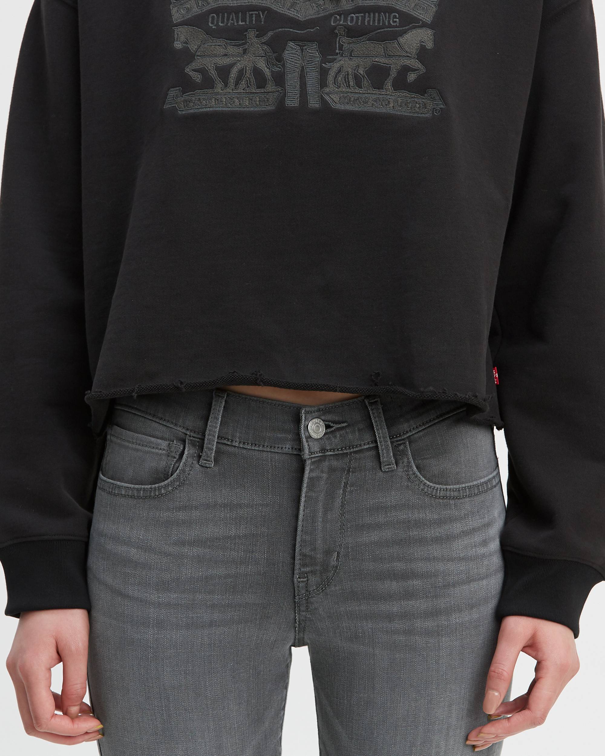 Two Horse Raw Cut Hem Hoodie 3