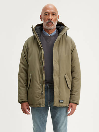 zak Franje Anders Thermore Padded Parka Jacket - Green | Levi's® US