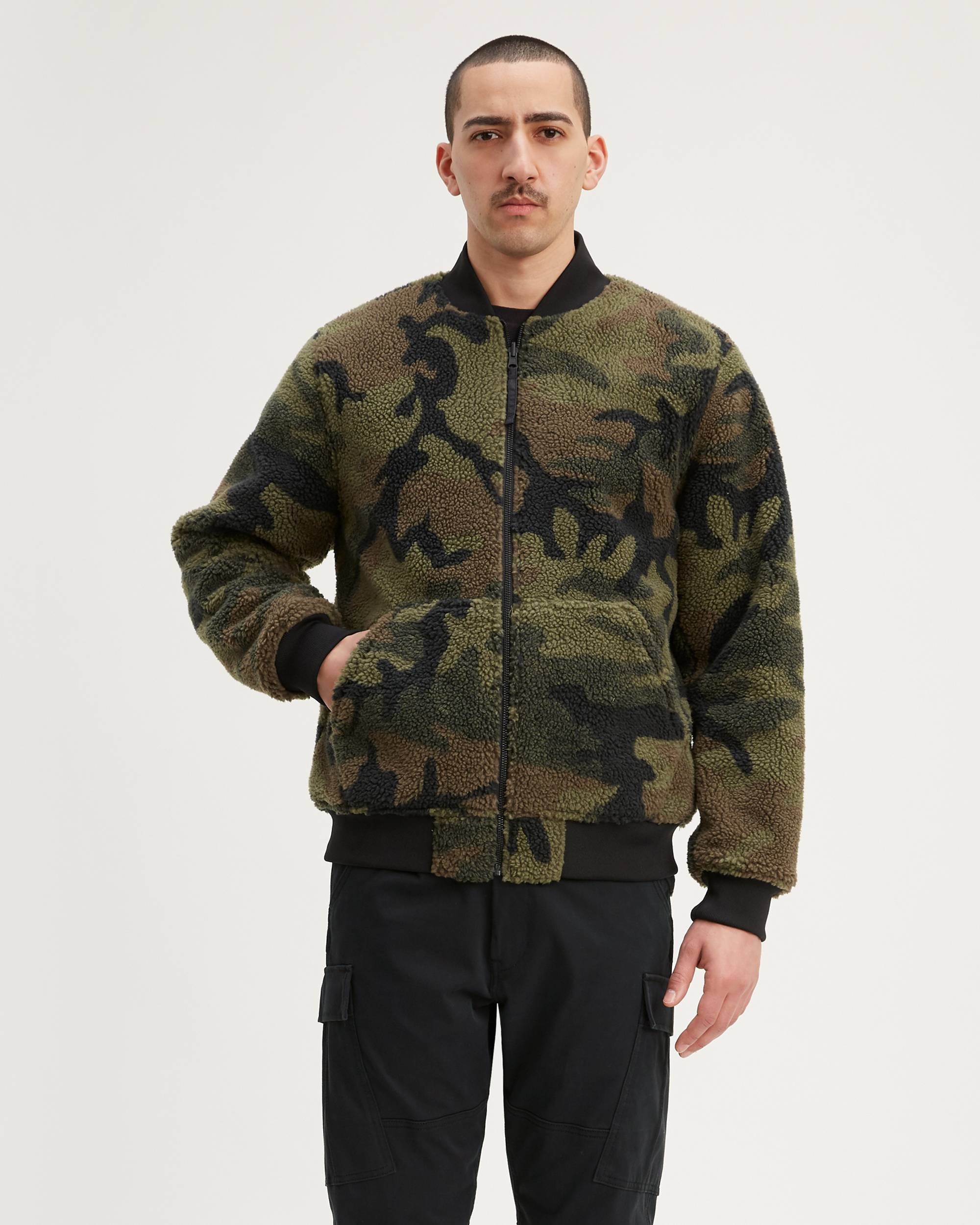 Reversible Sherpa Bomber Jacket 3