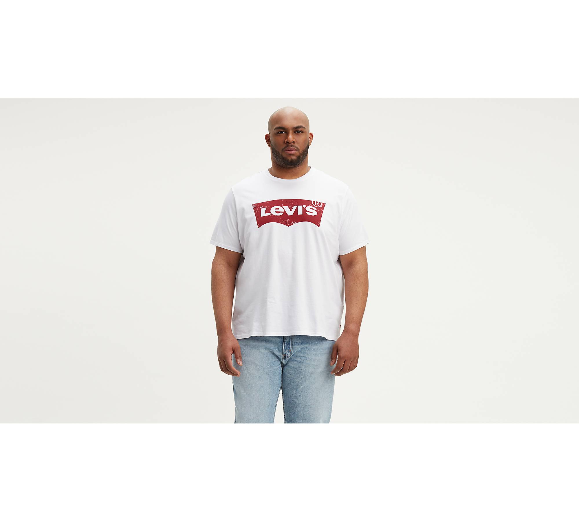 Levi’s® Logo Classic T-shirt (big) - White | Levi's® US