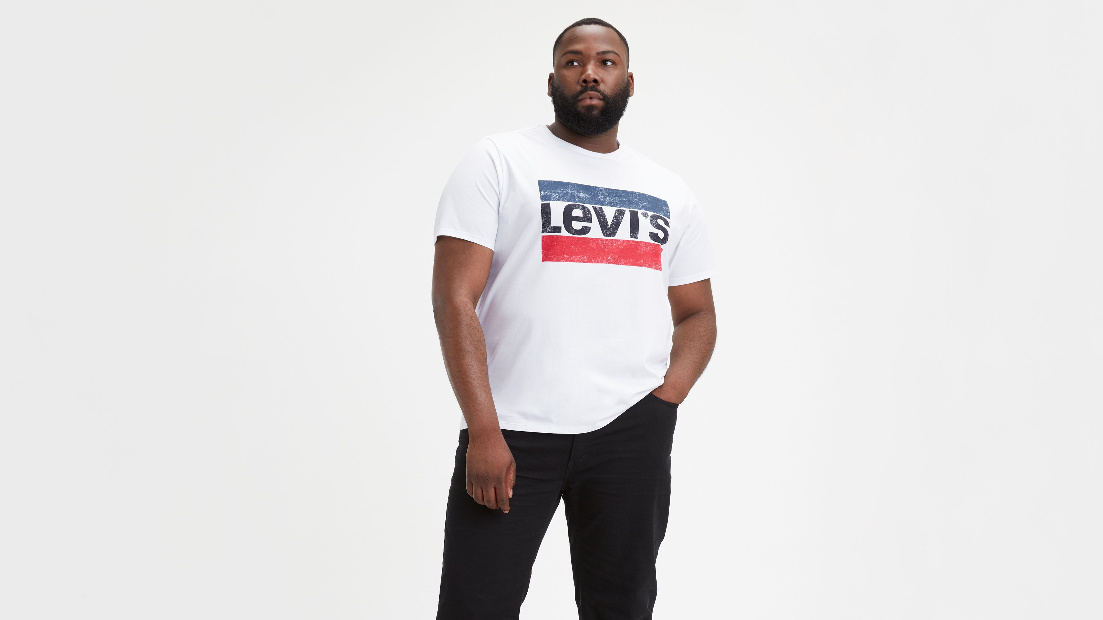 levi's big and tall denim shirts