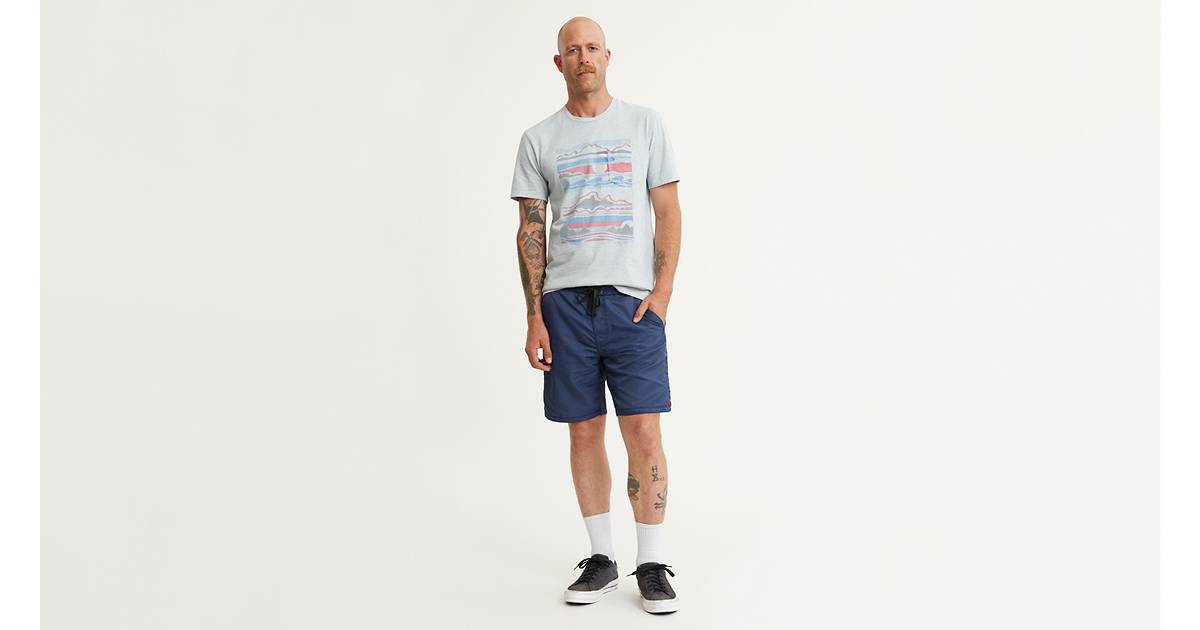 Levi's® Wellthread™ X Outerknown Board Shorts - Blue | Levi's® CA