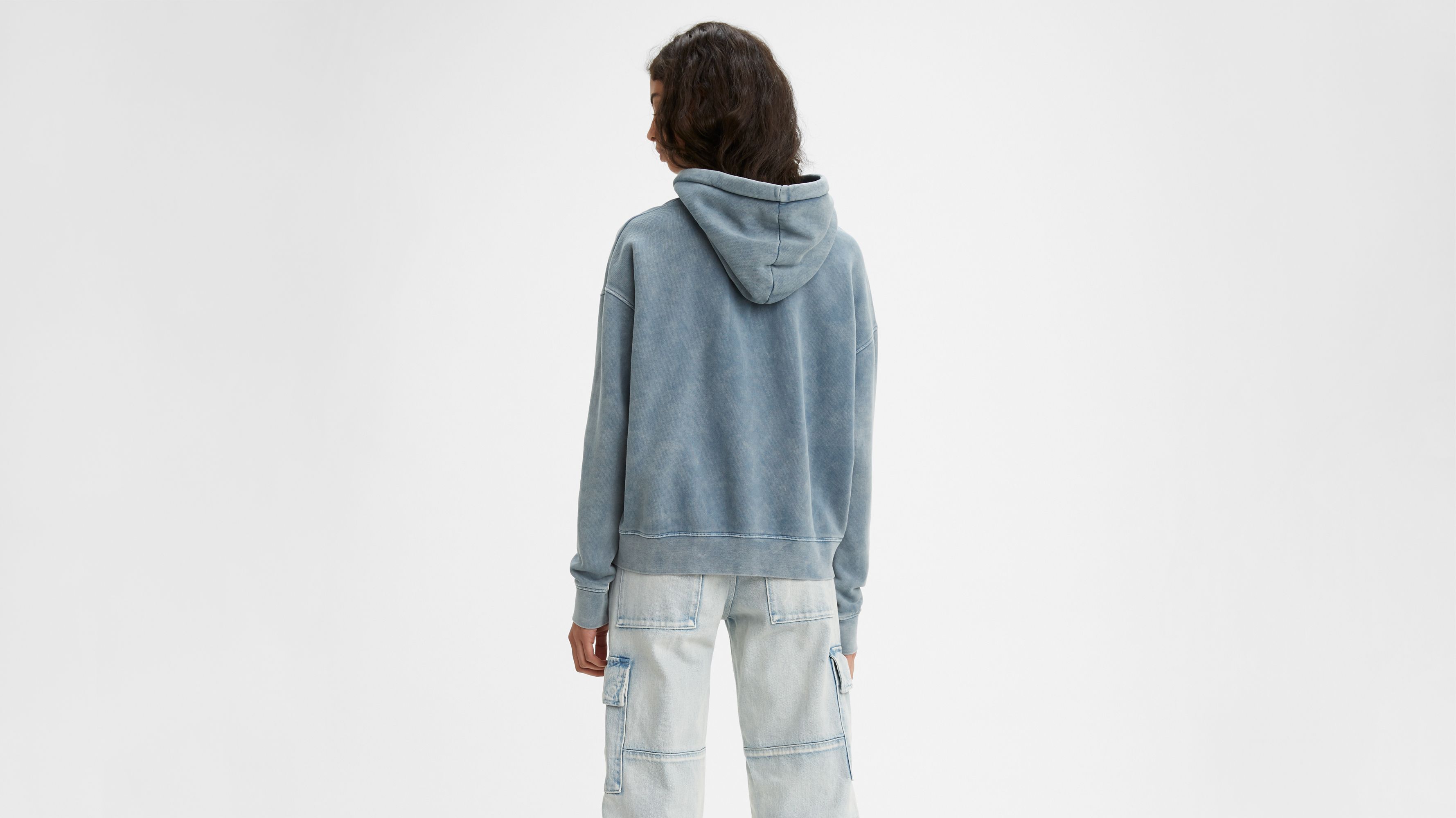 levis denim hoodie