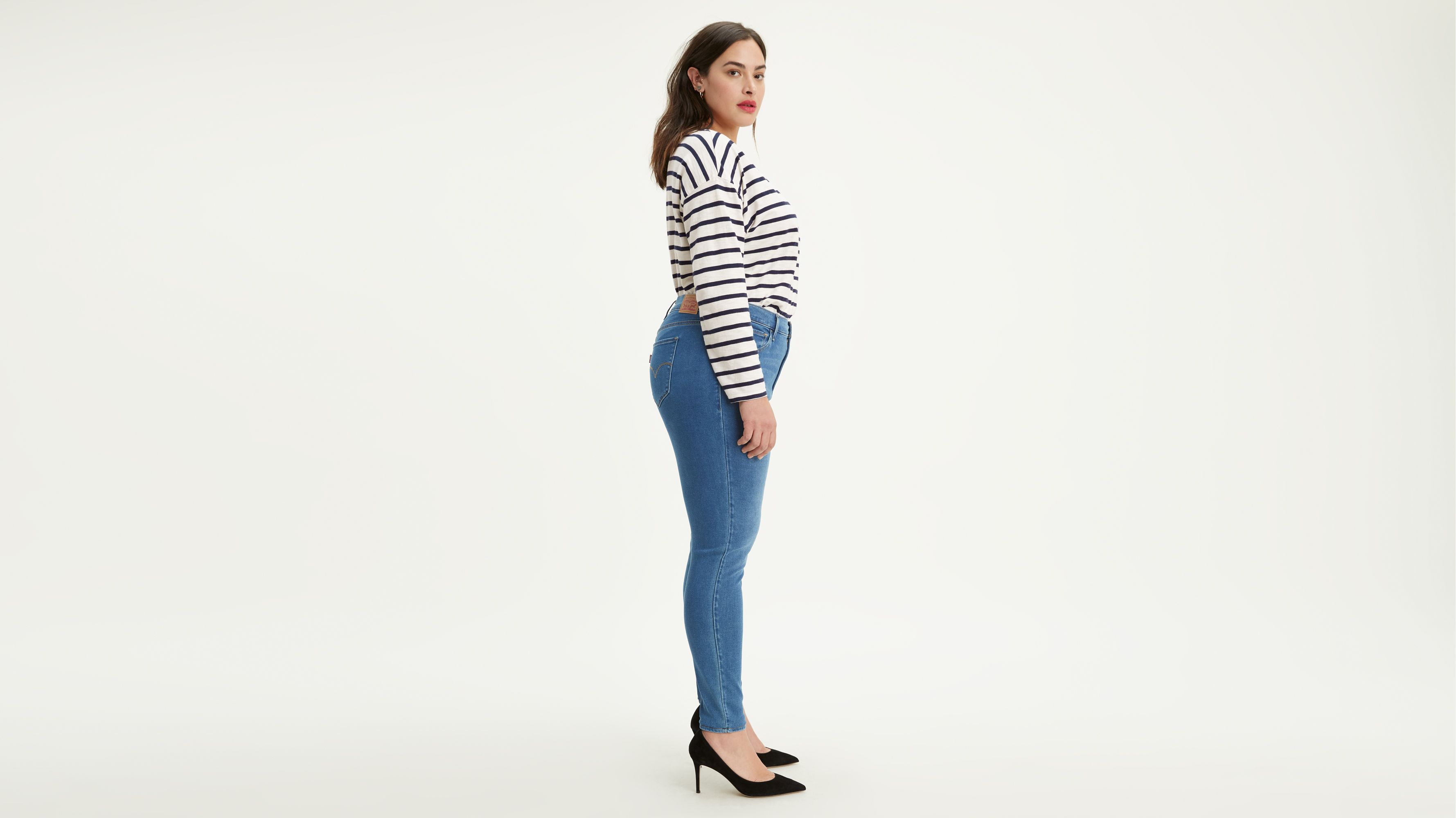 720 High Rise Super Skinny Women's Jeans (Plus Size) 3
