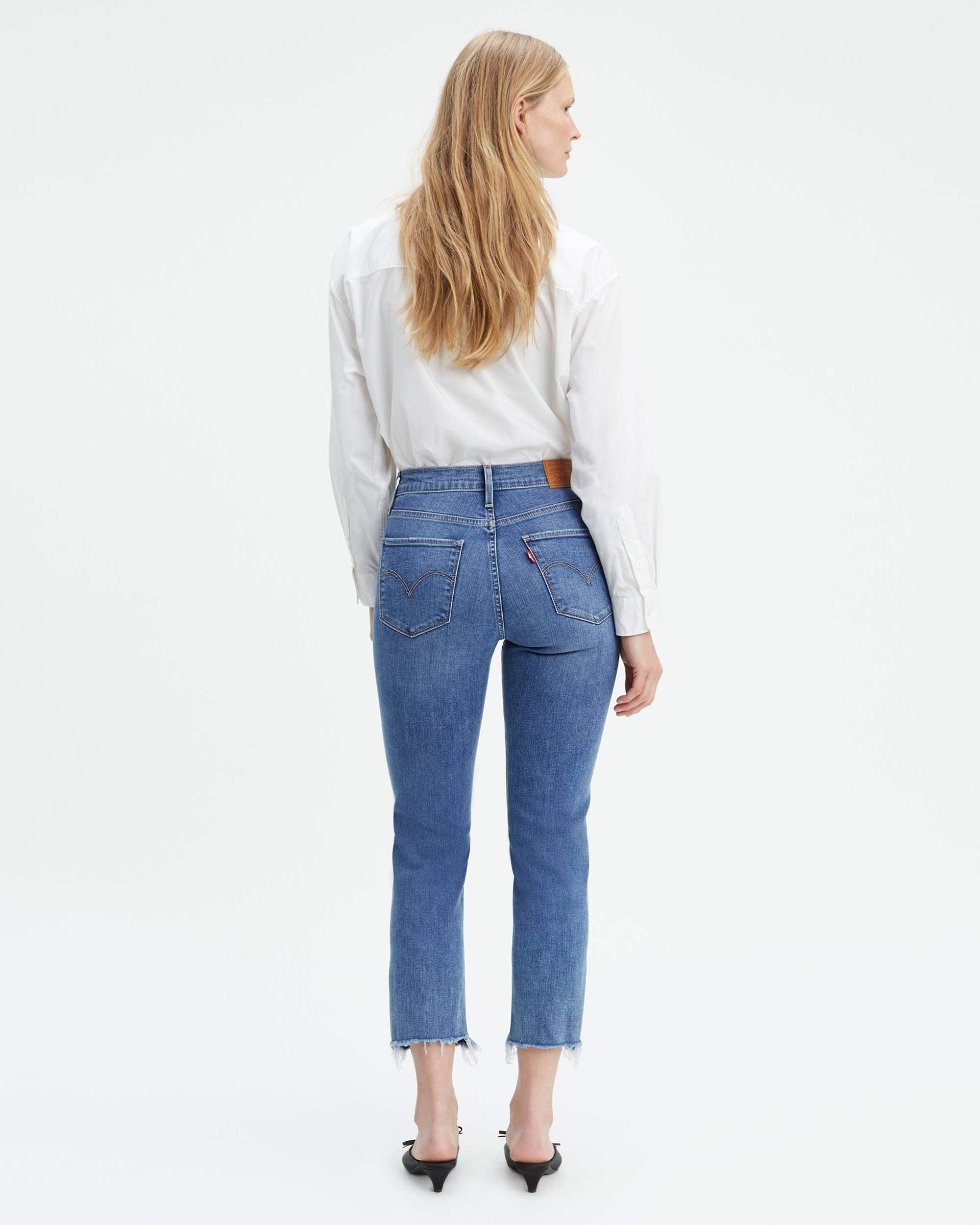 724 High Rise Slim Straight Crop Women's Jeans 2