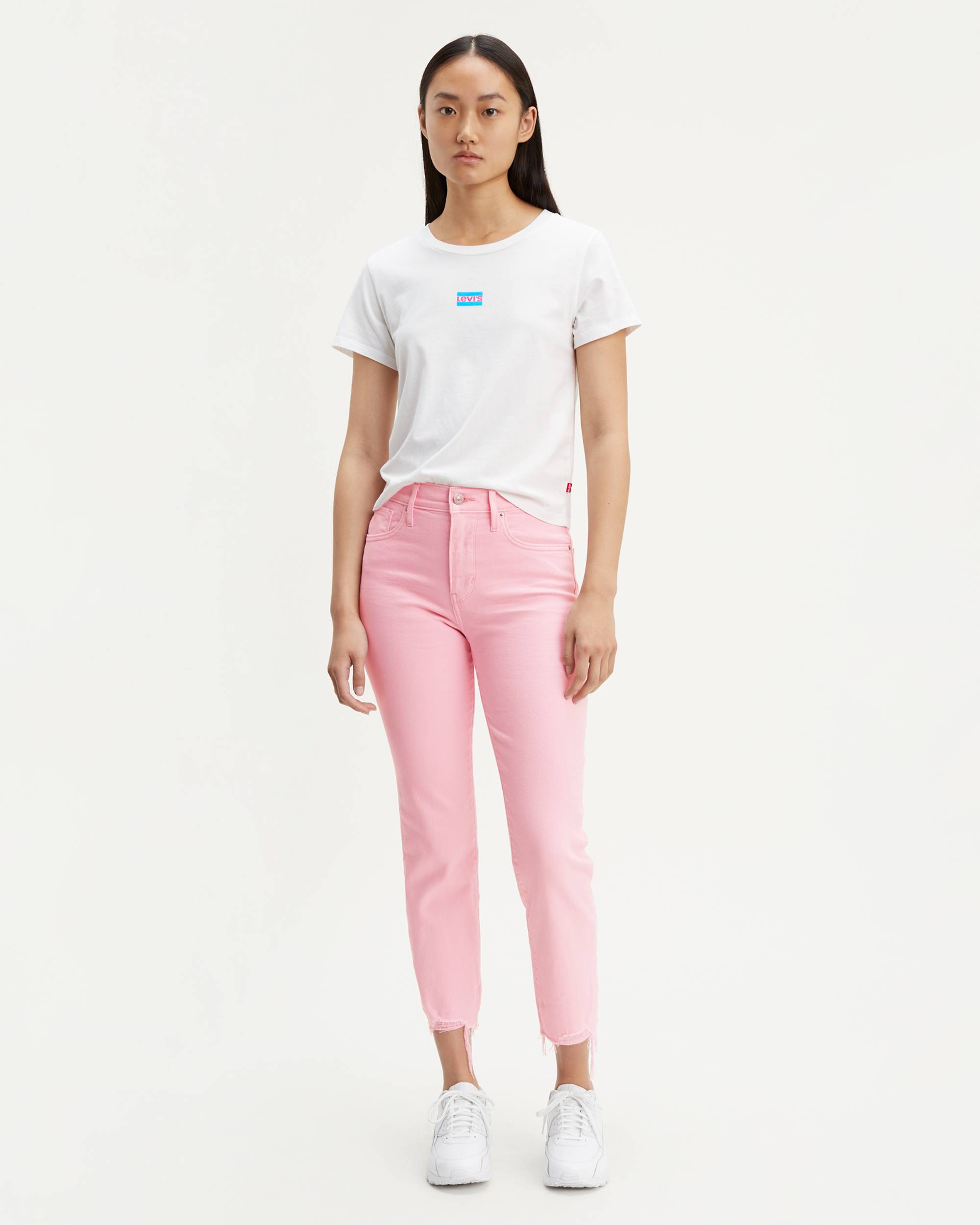 724 High Rise Slim Straight Crop Twill Women's Jeans 1