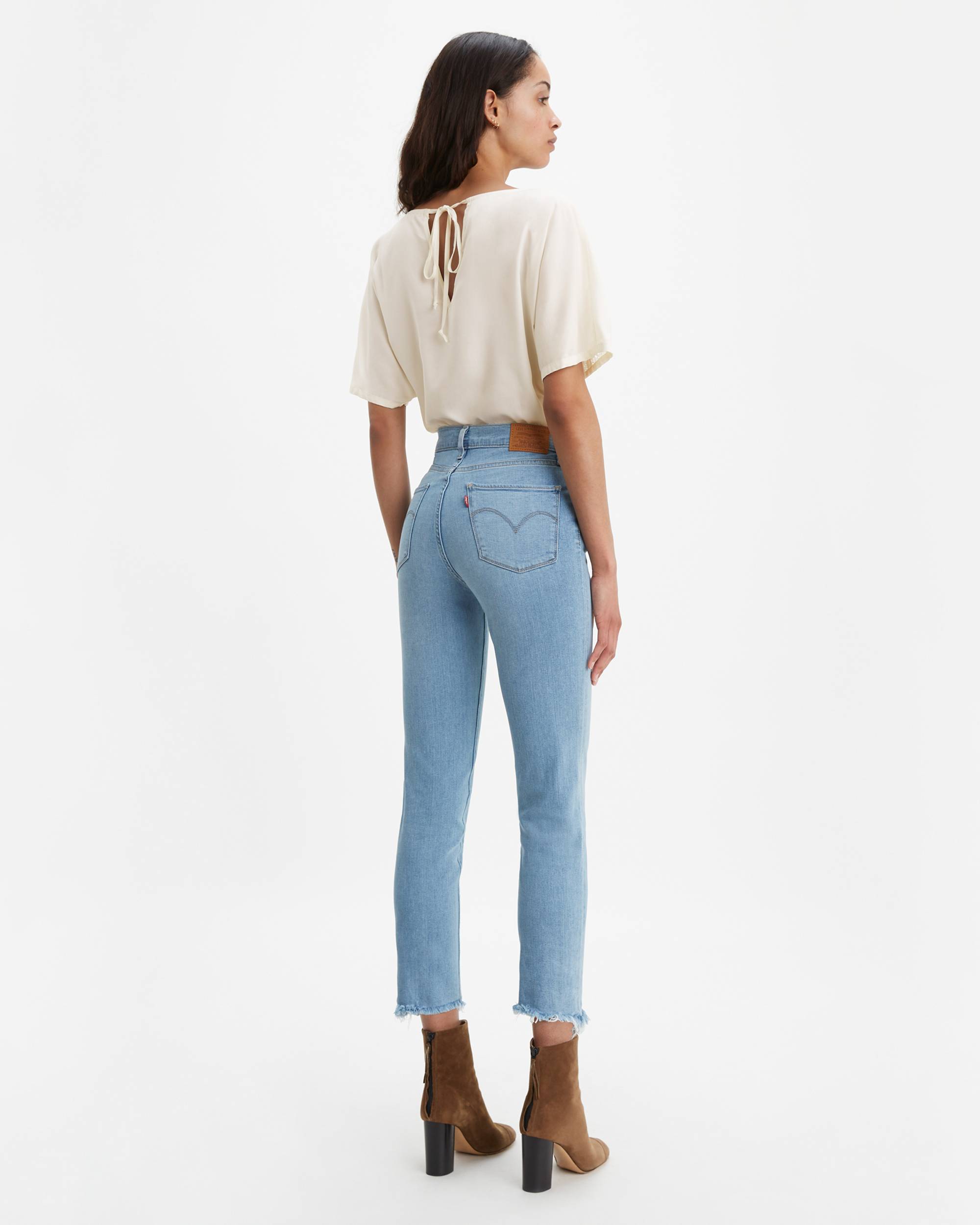 724 High Rise Slim Straight Crop Women's Jeans 2