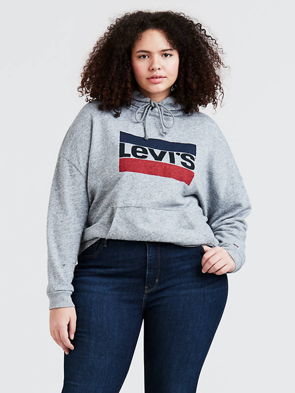 Sportswear Logo Hoodie (plus Size) - Grey | Levi's® US